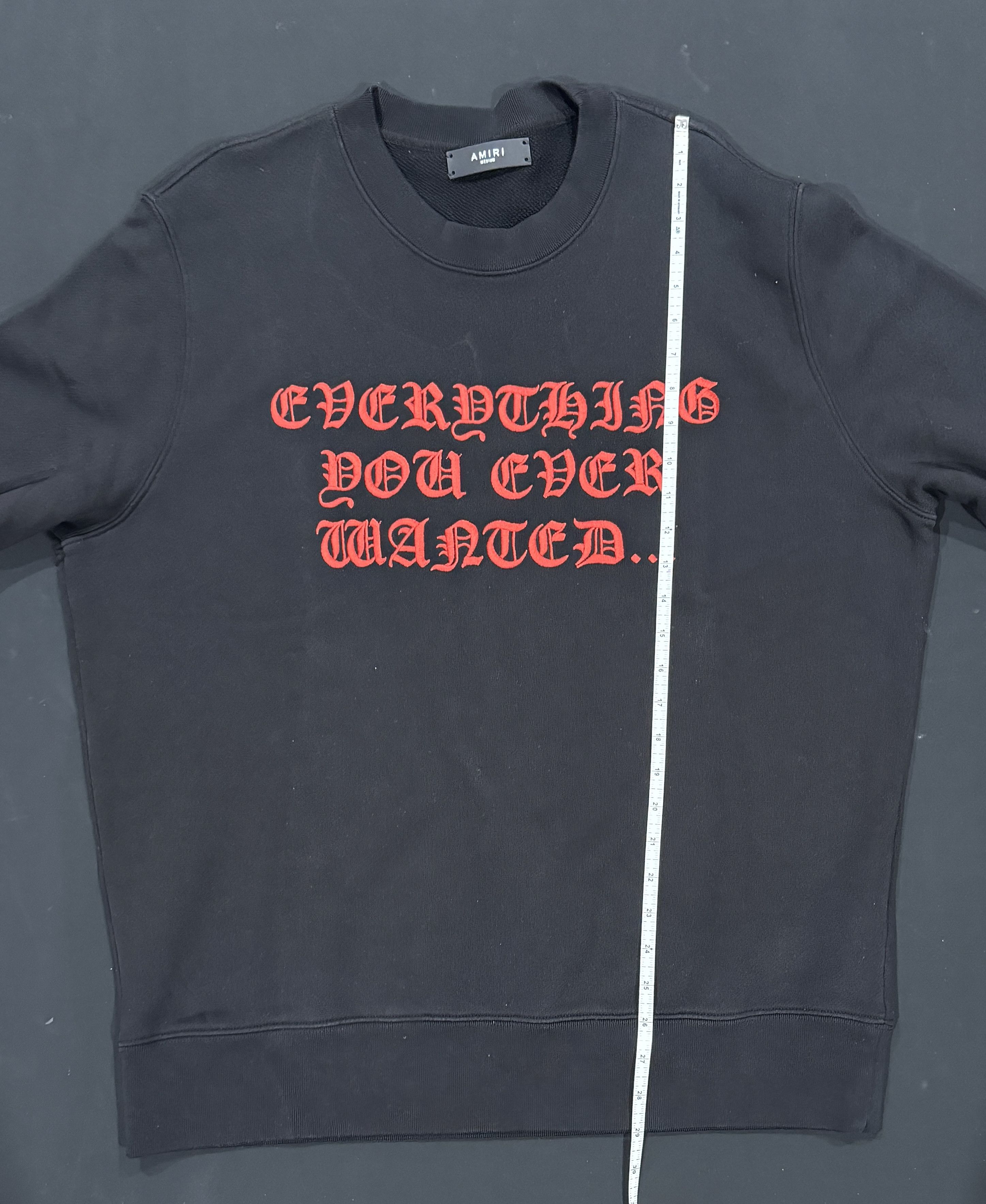Amiri AMIRI SWEATSHIRT SIZE MEDIUM Size US M / EU 48-50 / 2 - 3 Thumbnail
