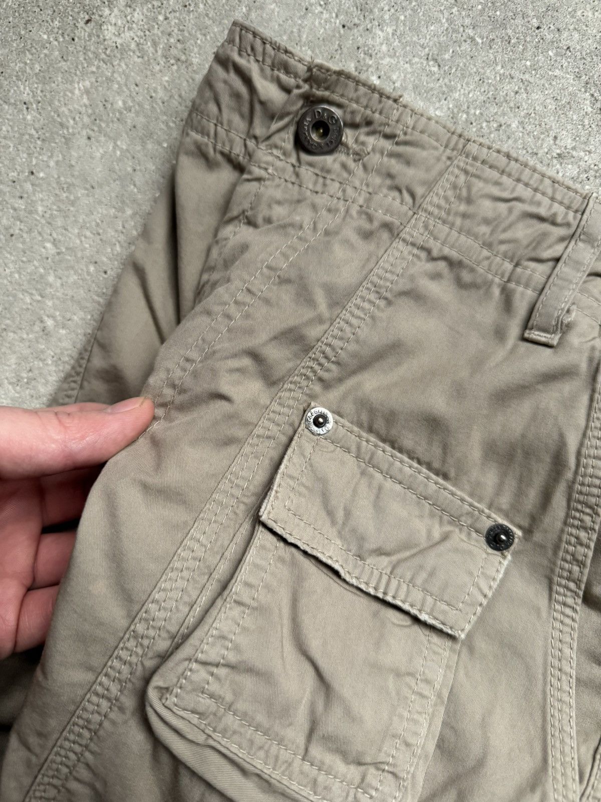Dolce & Gabbana Archival Dolce&Gabbana Cargo Multipocket Pants Size US 30 / EU 46 - 18 Thumbnail
