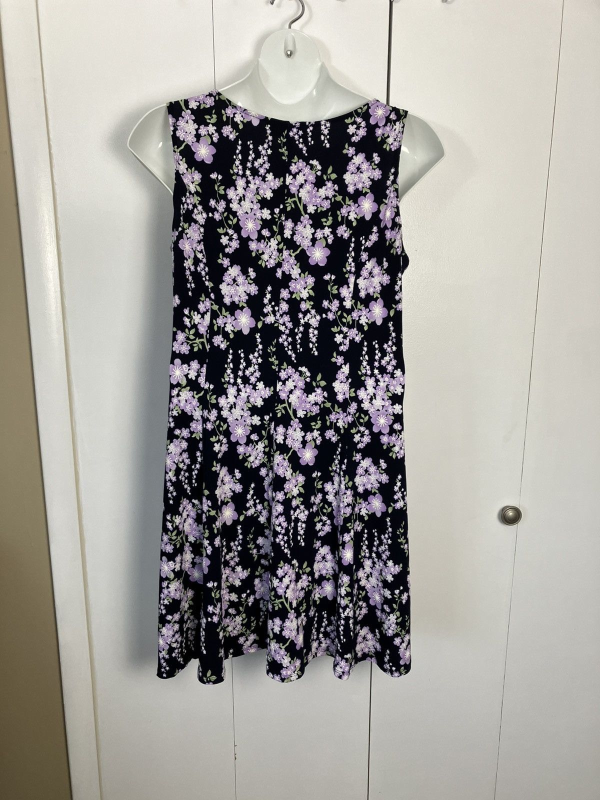 Other Perceptions Petite Floral Flare Sleeveles Dress Size XL / US 12-14 / IT 48-50 - 7 Thumbnail