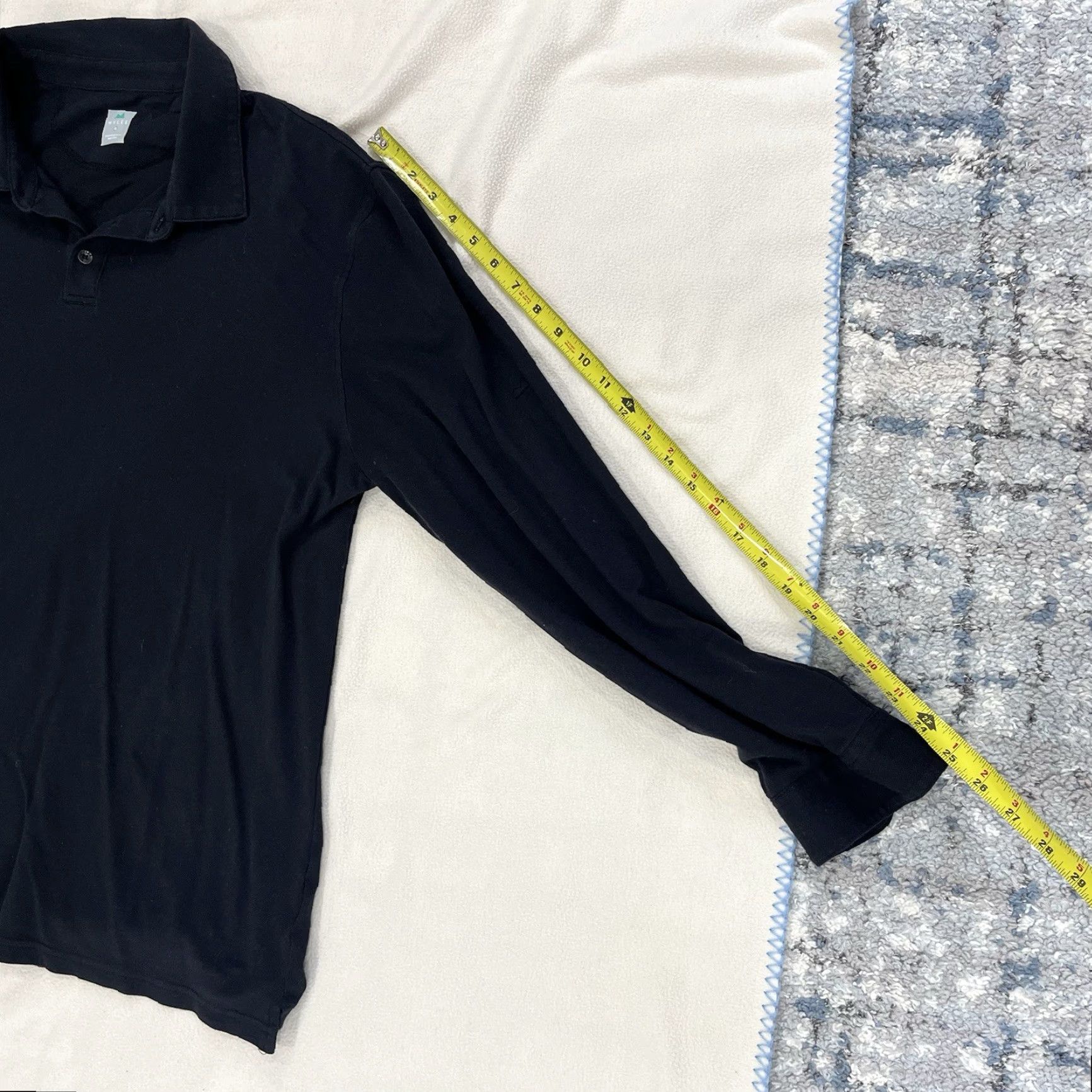 Vintage Myles Black Long Sleeve Polo Shirt XL Mens Size XL Polo Shirt Black Long Sleeve Myles Make Moves Size US XL / EU 56 / 4 - 8 Thumbnail