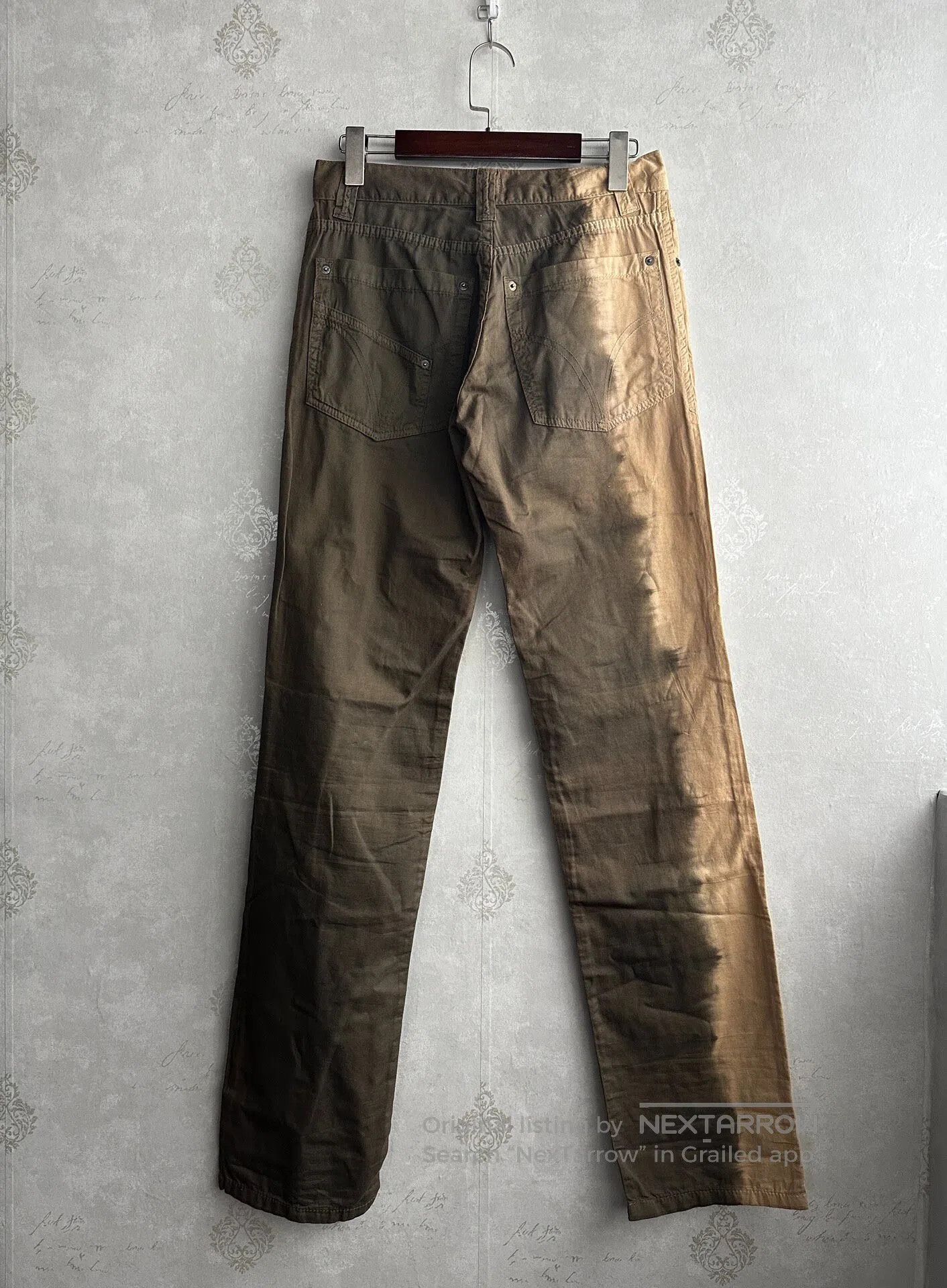 Dolce & Gabbana Dolce＆Gabbana Side-blown long pants| Size US 29 - 3 Thumbnail