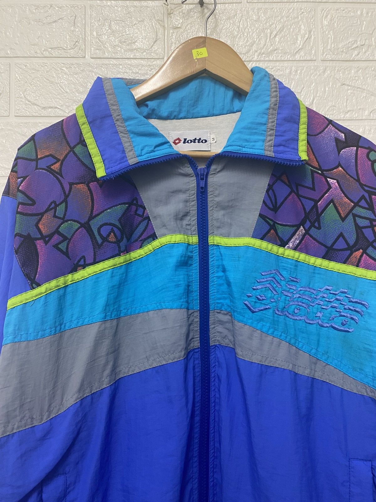 Vintage VINTAGE LOTTO JACKET Size US M / EU 48-50 / 2 - 2 Thumbnail