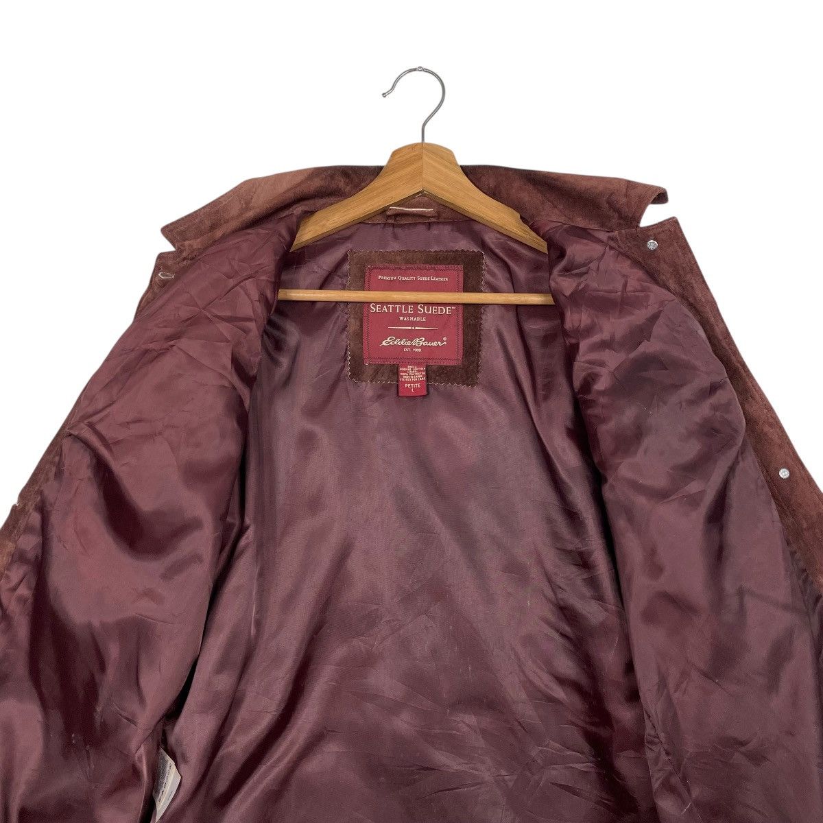 Eddie Bauer Edfie Bauer Seattle Suede Women Jacket Size L / US 10 / IT 46 - 12 Thumbnail