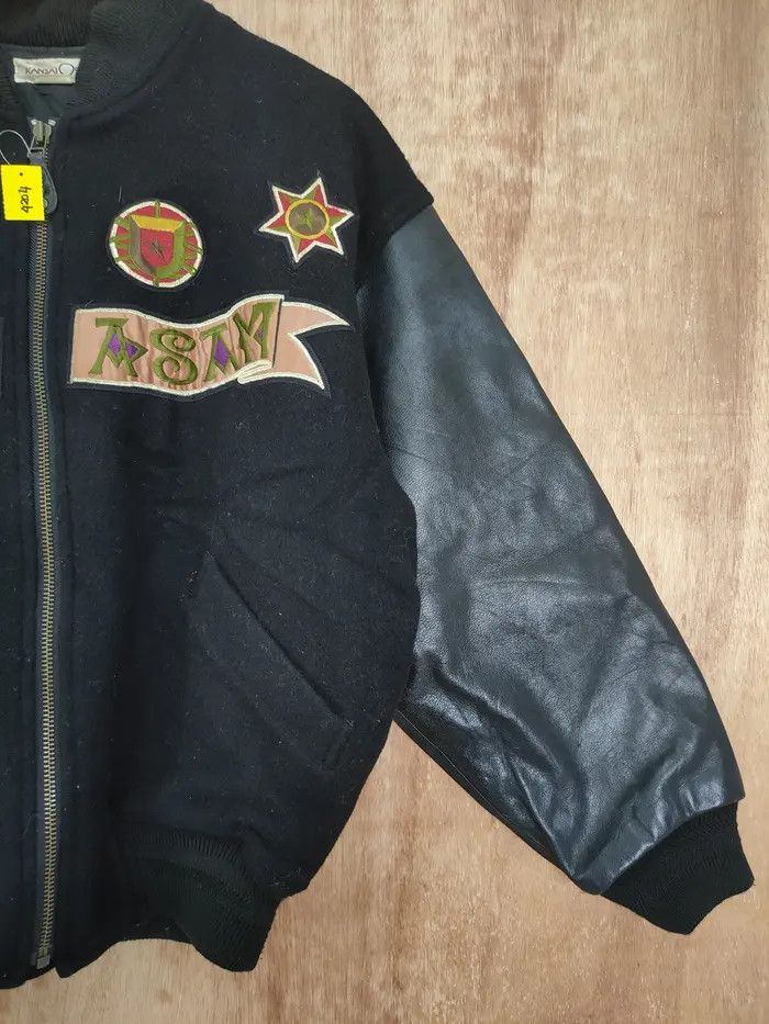 Kansai Yamamoto 💥RARE💥 Kansai Yamamoto O2 varsity japan jacket #4204DLAL Size US M / EU 48-50 / 2 - 12 Thumbnail