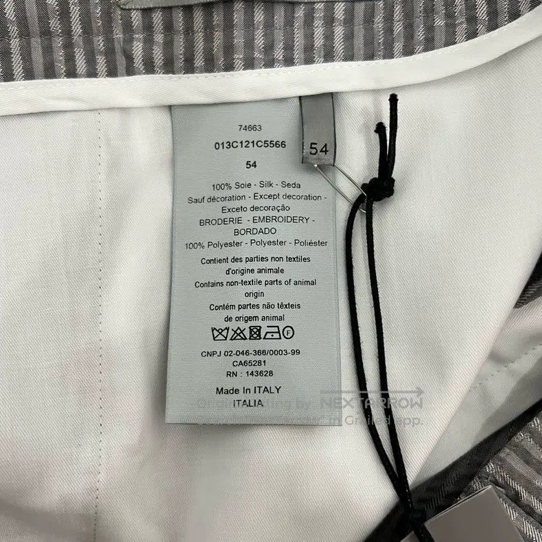 Dior Dior Grey striped casual shorts Size US 38 / EU 54 - 5 Thumbnail