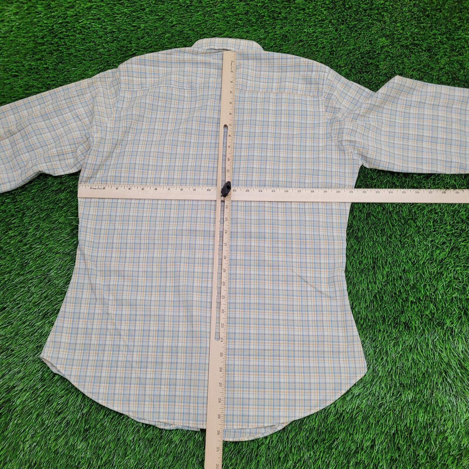 Levi's Vintage 80s LEVIS Button Shirt Large 21x30 Blue Size US L / EU 52-54 / 3 - 7 Thumbnail