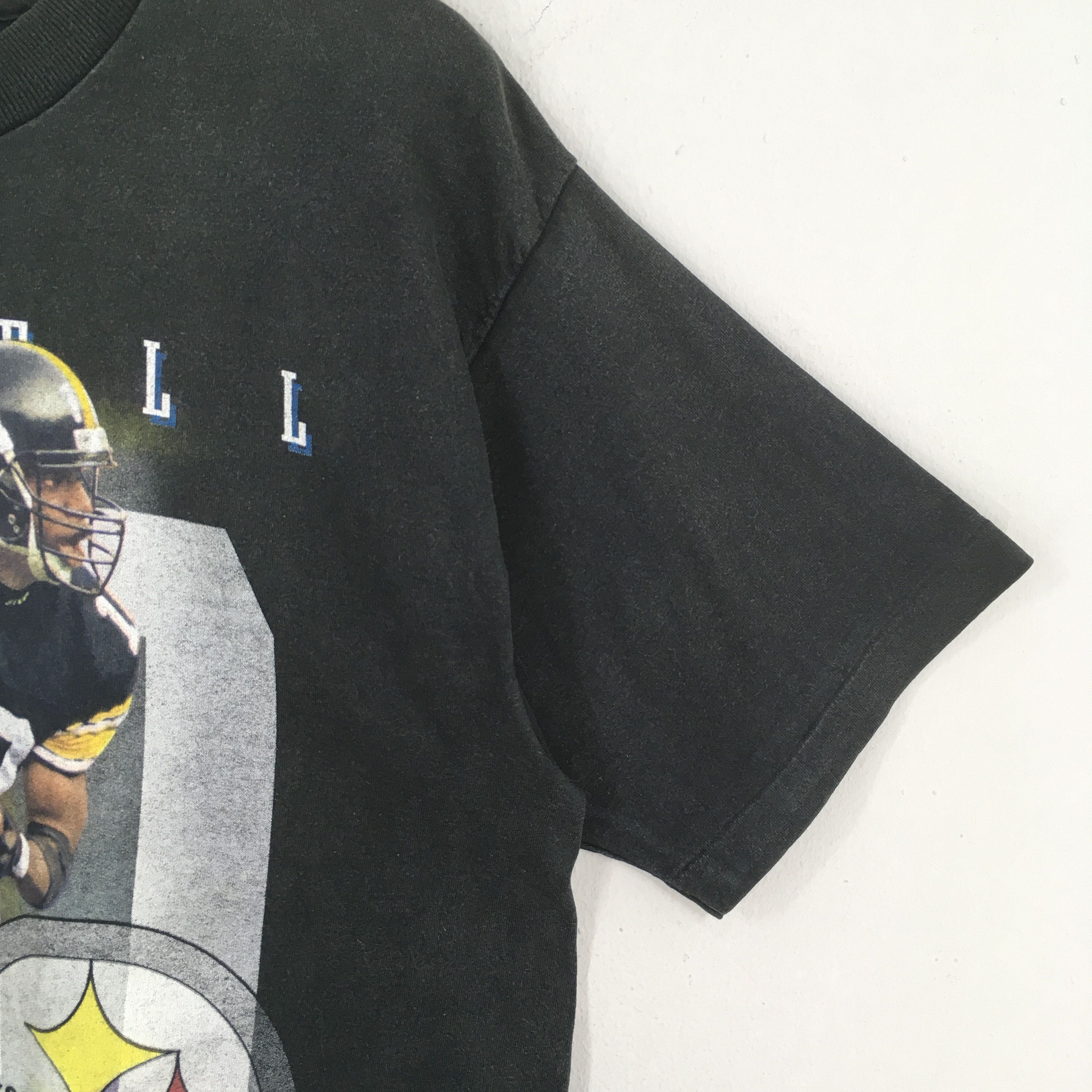NFL × Pro Player Vintage Pittsburgh Steelers NFL Football Black Tshirt Large Size US L / EU 52-54 / 3 - 4 Thumbnail