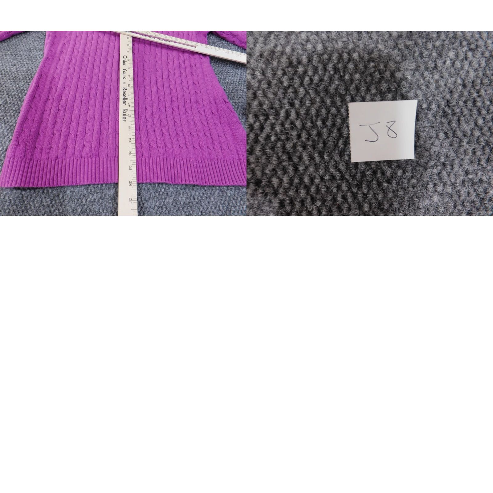Loft LOFT Sweater Pullover V-Neck Knit Cotton Purple M Women Regular Knit Style Stretch Casual Fall Winter Spring Women Mens? Size M / US 6-8 / IT 42-44 - 9 Thumbnail