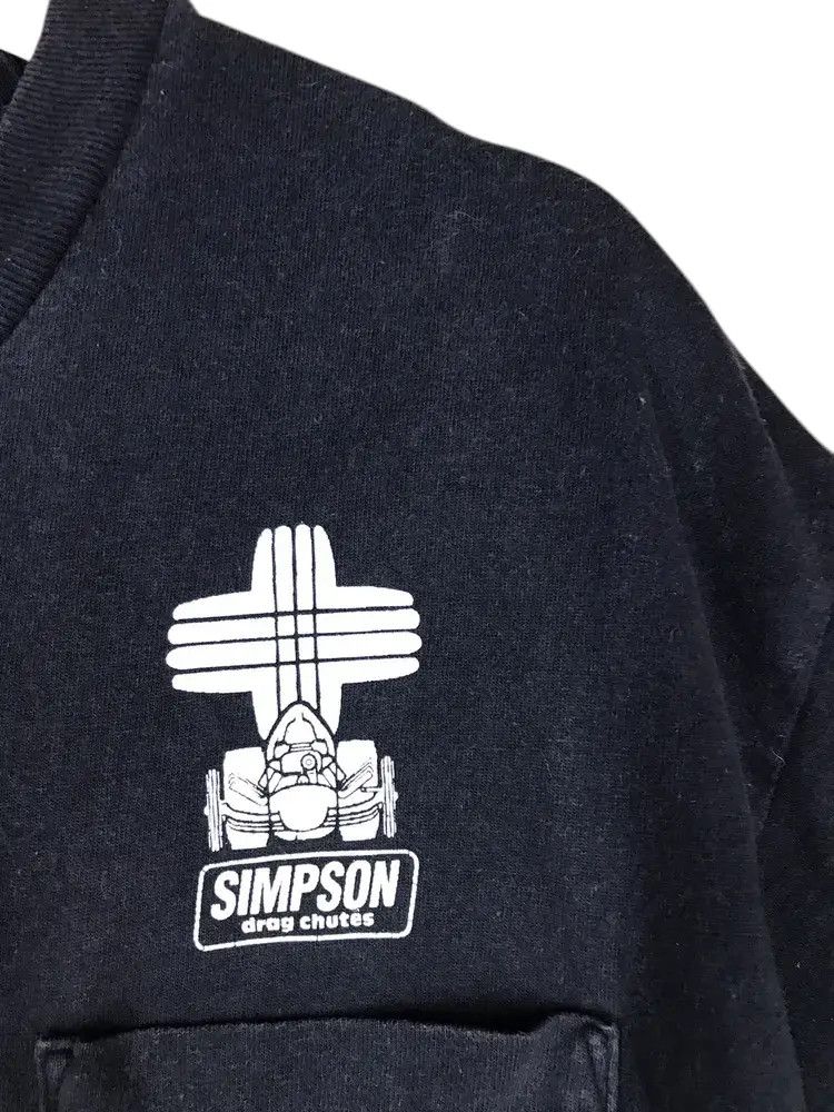 American Apparel Simpson Race Apparel Drag Chutes Tshirts Size US L / EU 52-54 / 3 - 4 Thumbnail