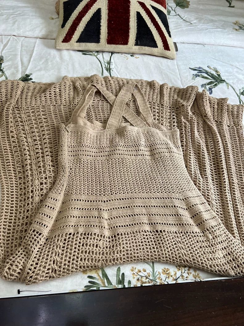 Loro Piana LORO PIANA Hooked lace dress Size L / US 10 / IT 46 - 5 Thumbnail