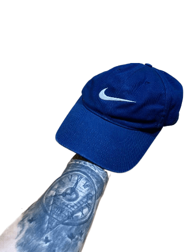 Nike Vintage Nike 100% Cotton Y2K Logo Cap Size ONE SIZE - 1 Thumbnail