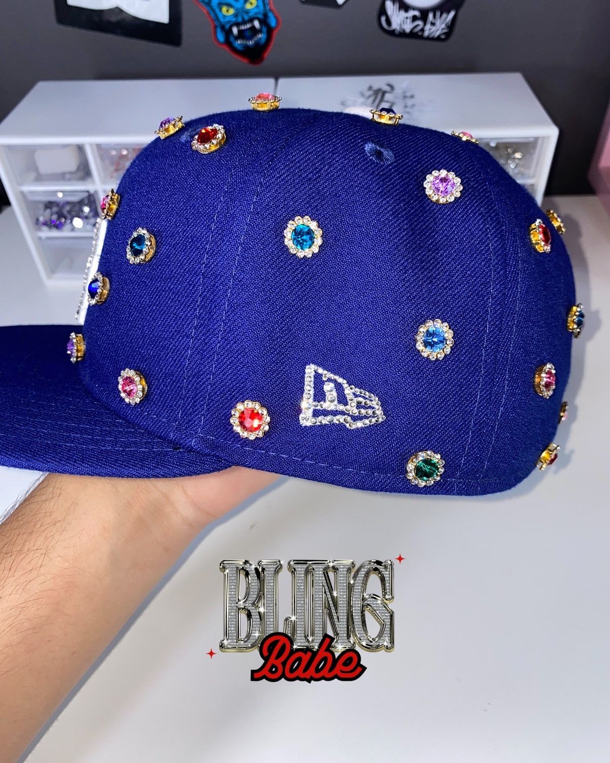 New Era THANOS CUSTOM LA NEW ERA 💙 Size ONE SIZE - 2 Thumbnail