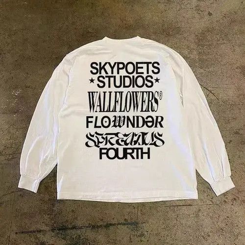 Japanese Brand × Vintage Street fashion star print long sleeve tee Size US L / EU 52-54 / 3 - 2 Thumbnail