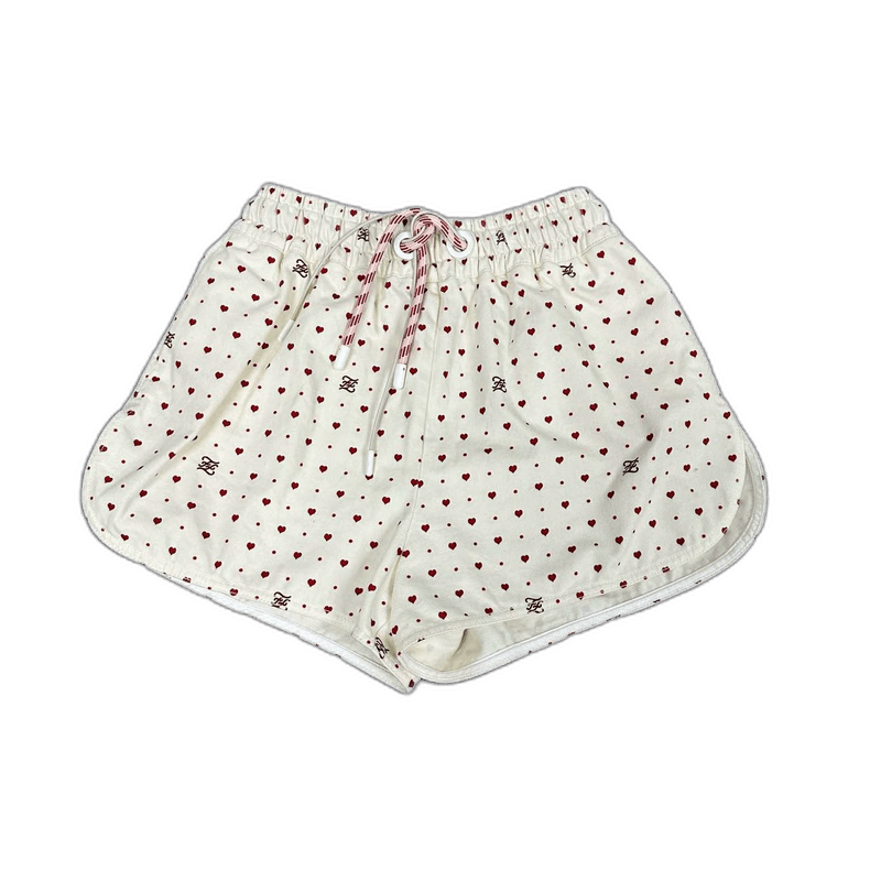 Fendi Fendi Heart Print Sports Shorts Size US 40 / EU 56 - 1 Thumbnail