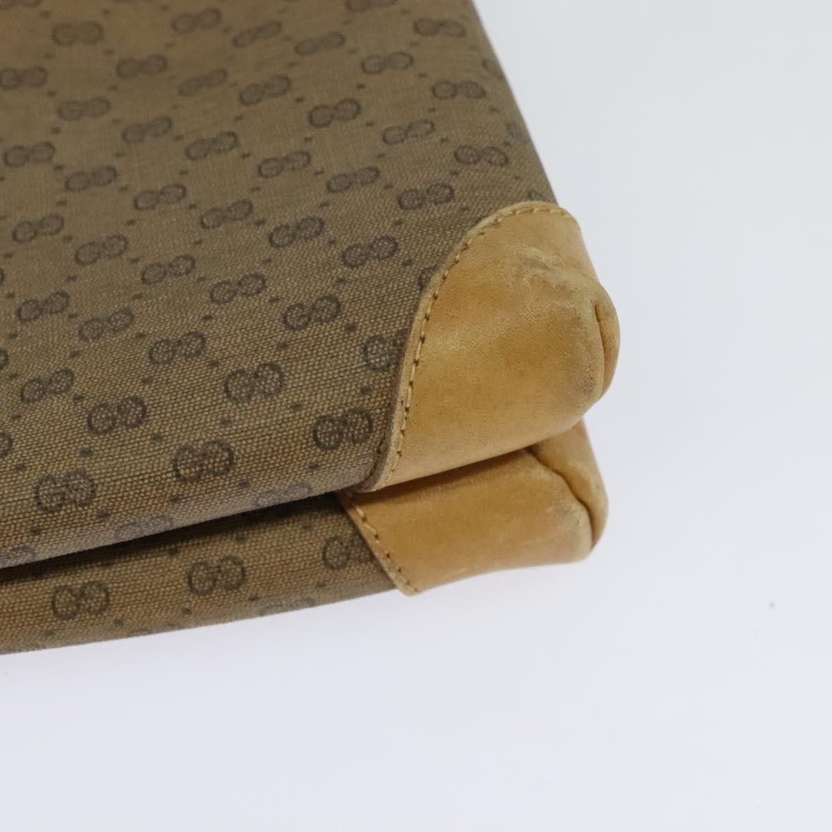 Gucci GUCCI Micro GG Supreme Shoulder Bag Pvc Beige Gold 007 49 Size ONE SIZE - 13 Thumbnail