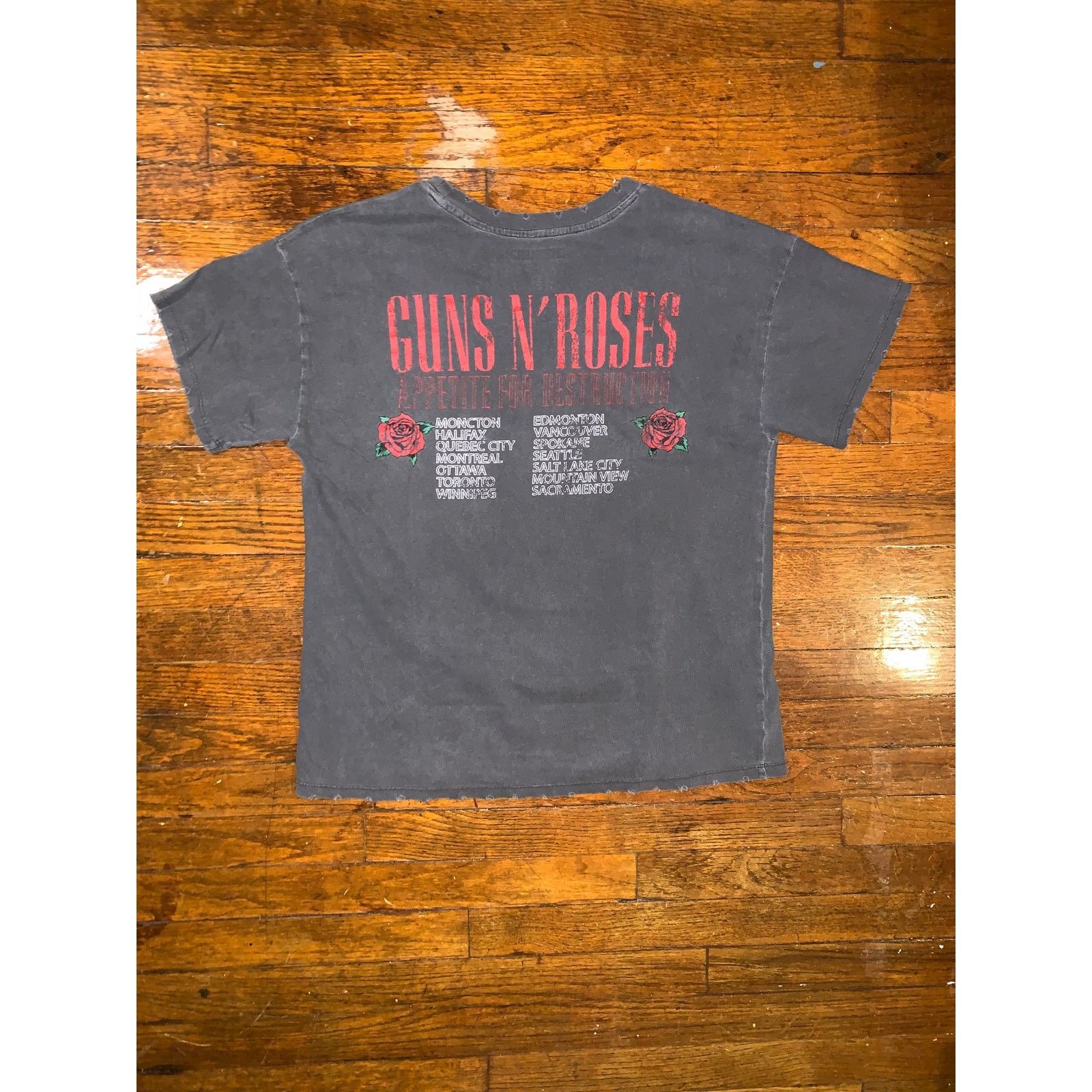 Band Tees Guns N Roses Appetite For Destruction T Shirt Black Small Size US S / EU 44-46 / 1 - 4 Thumbnail