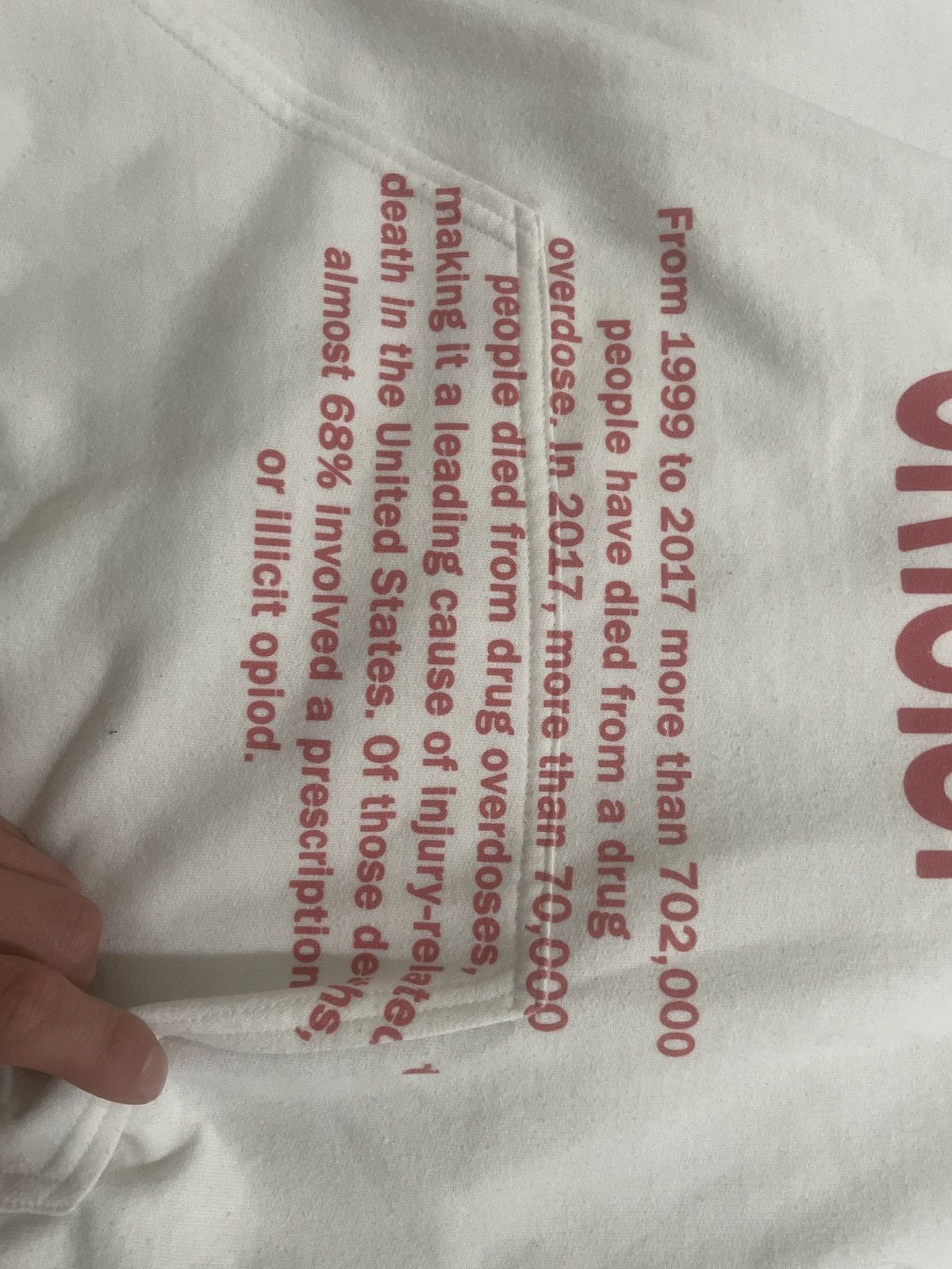 Antony Riddle Antony riddle OPIOID CRISIS OG HOODIE Size US L / EU 52-54 / 3 - 10 Thumbnail