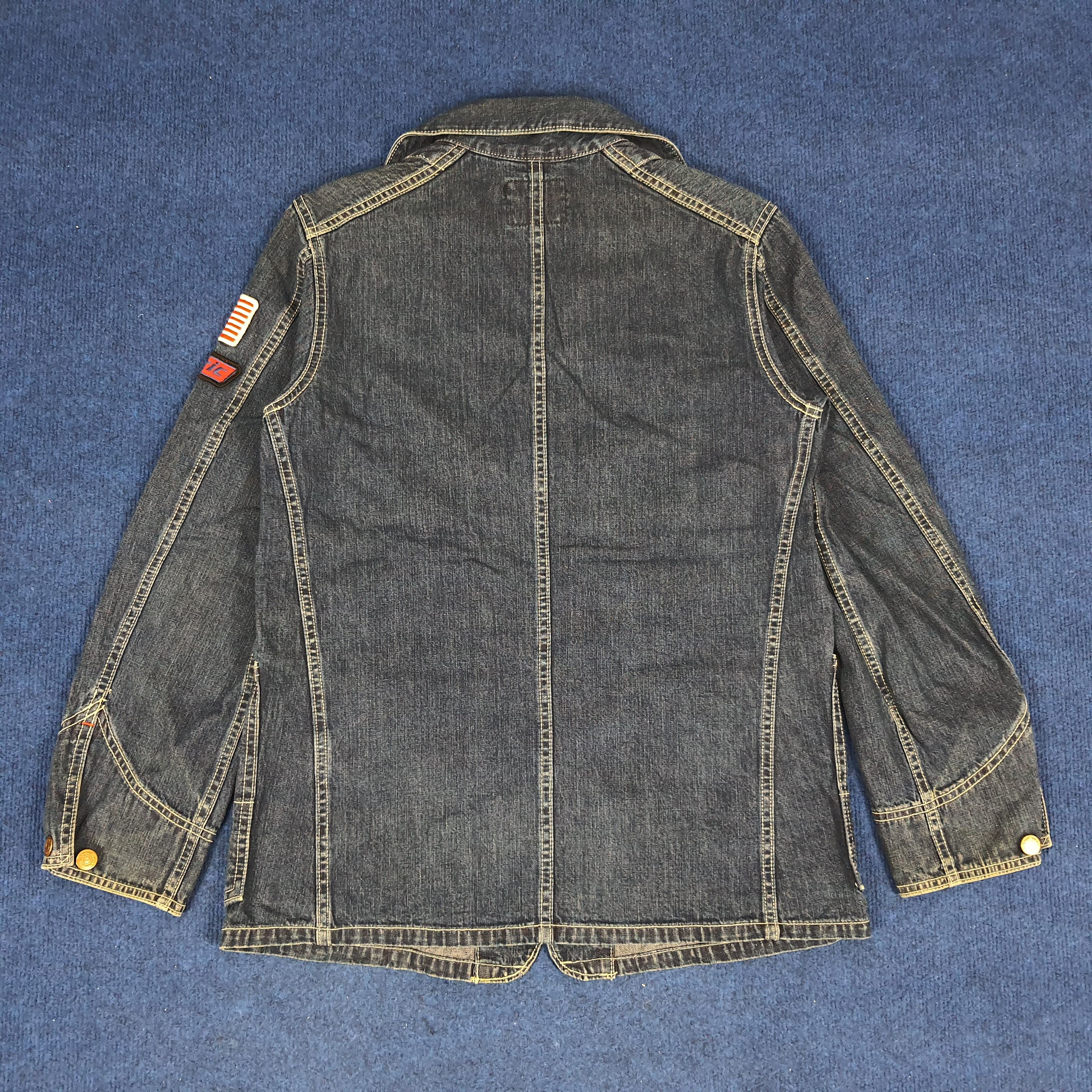 Hysteric Glamour Vintage Hysteric Glamour Patches Japan Denim Jacket C129N14 Size US S / EU 44-46 / 1 - 3 Thumbnail