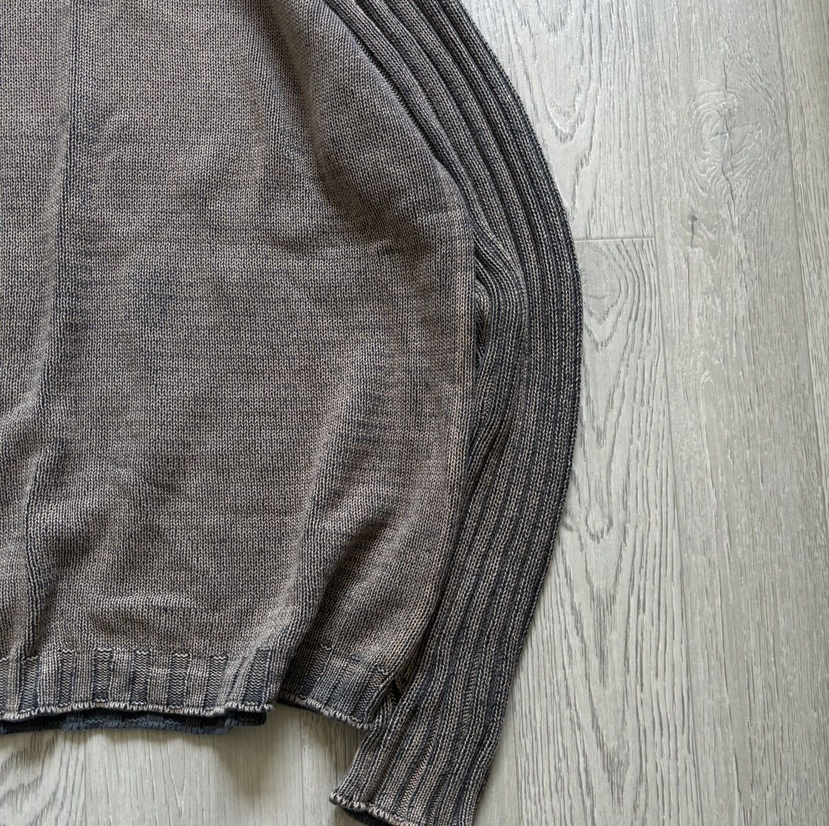 Versace Jeans Couture Vintage Versace Knit Sweater Avant Garde Jeans Couture Size US XL / EU 56 / 4 - 3 Thumbnail
