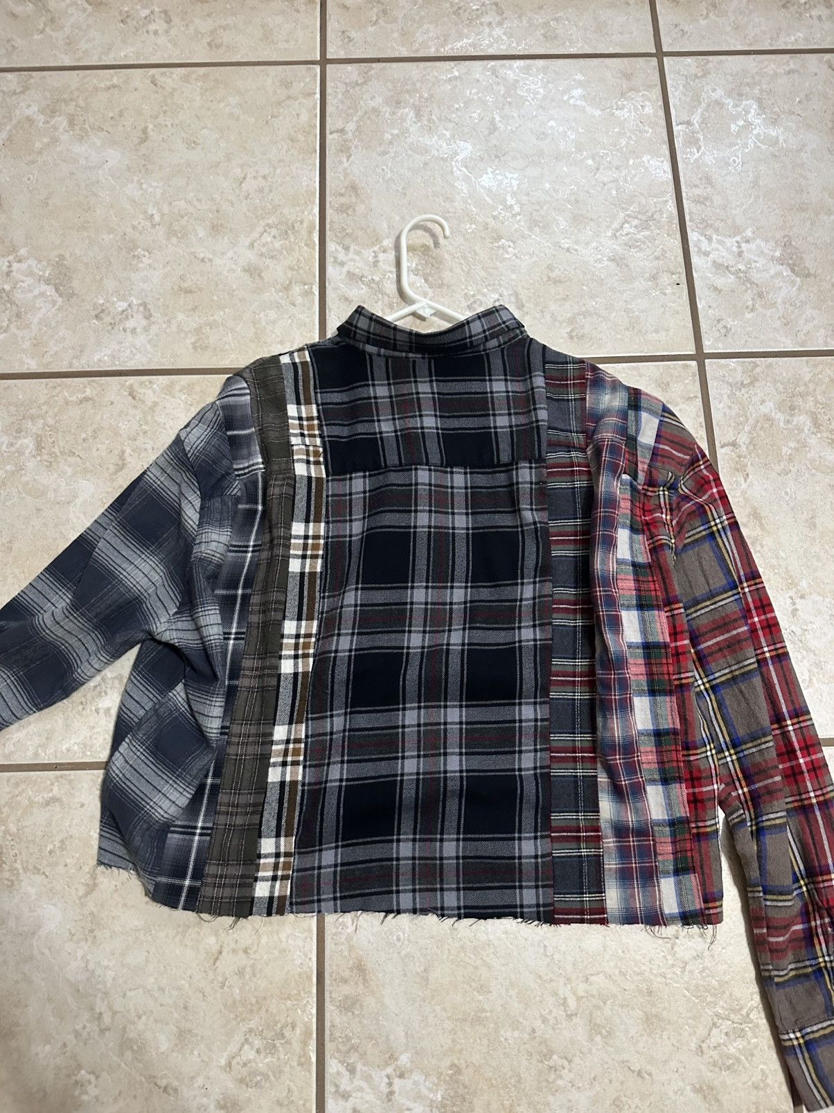 Vintage Reworked Flannel Size US L / EU 52-54 / 3 - 2 Thumbnail