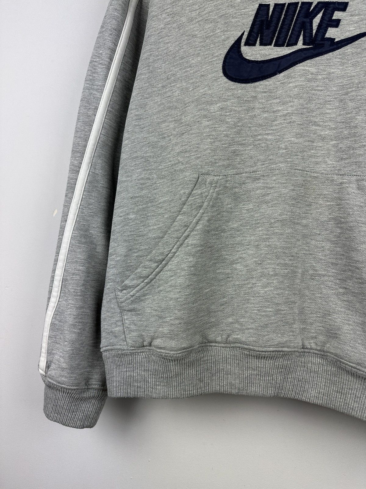 Nike × Vintage Vintage Y2K Nike Big Logo Hoodie Size US XS / EU 42 / 0 - 5 Thumbnail