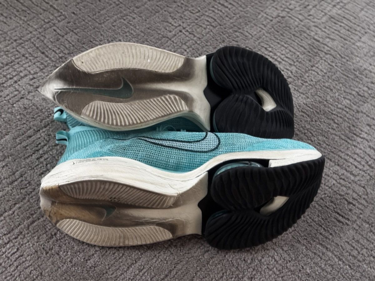 Nike Nike Air Zoom Alphafly Next% Sneakers - Hyper Turquoise Size US 12 / EU 45 - 6 Thumbnail