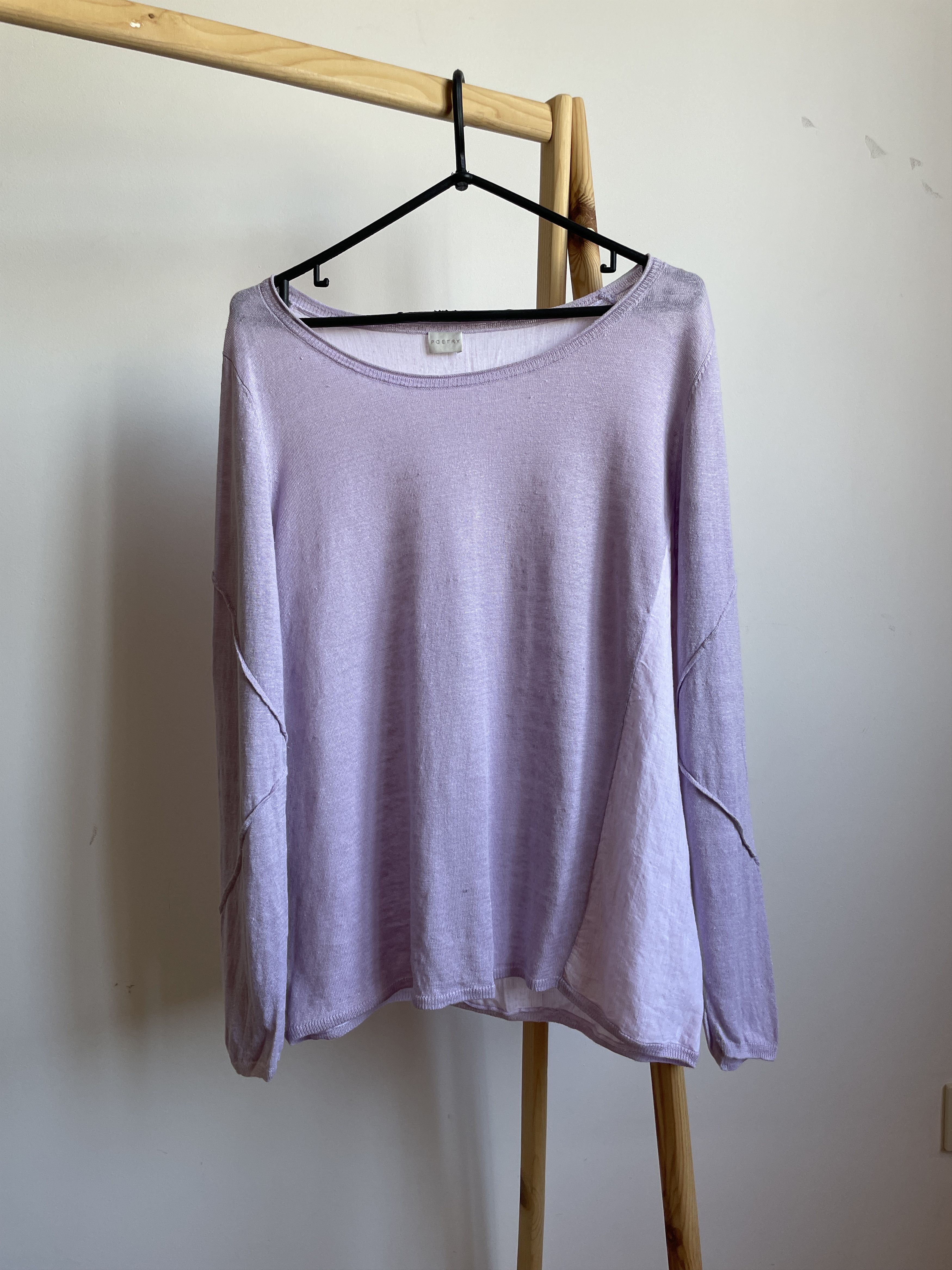 Other Poetry Womens Linen Boat Neck Light Sweater Size XL / US 12-14 / IT 48-50 - 1 Thumbnail
