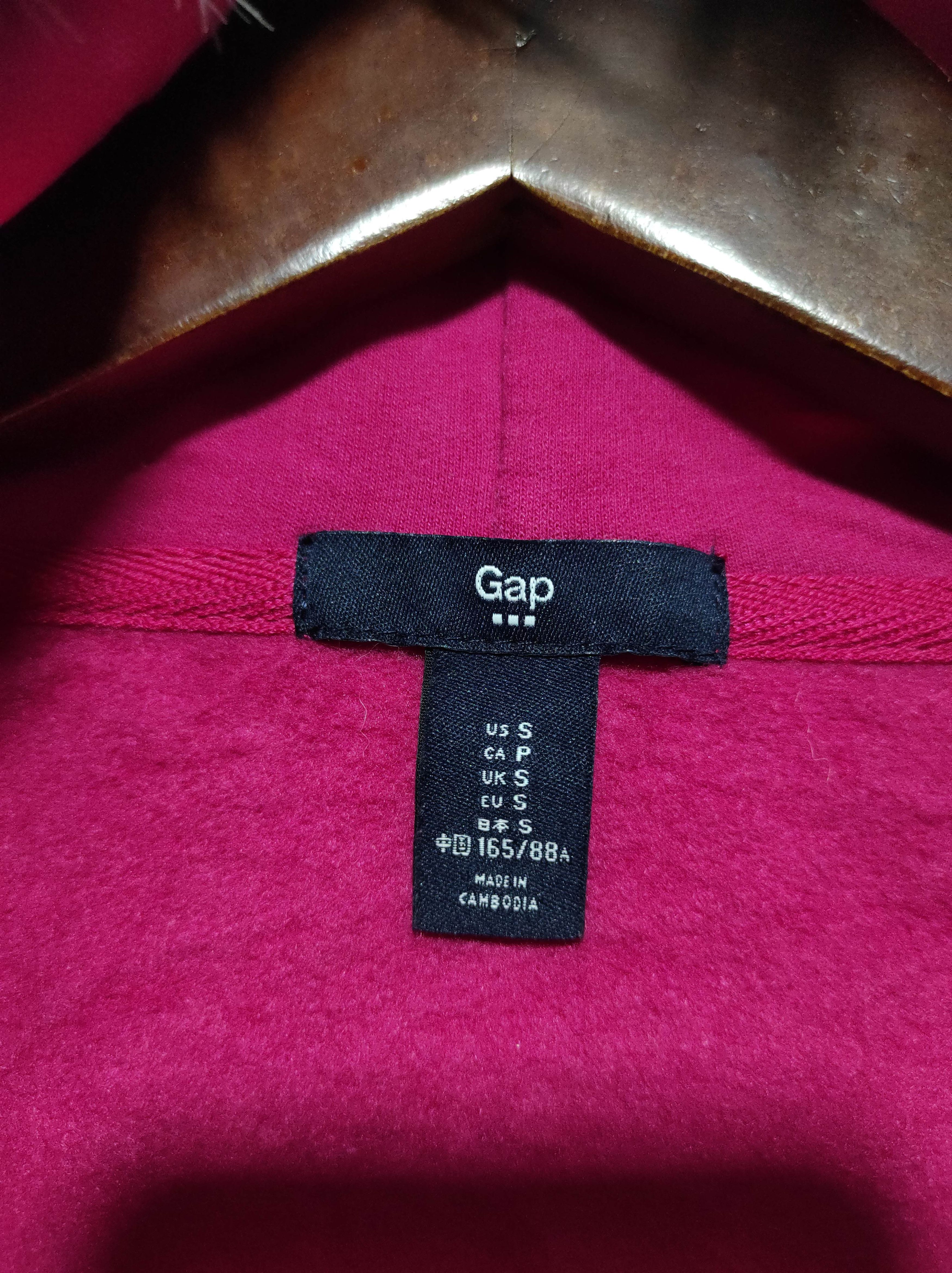 Gap GAP Pink Zip Fur Hoodie IfSixWasNine LGB style Size XS / US 0-2 / IT 36-38 - 8 Thumbnail