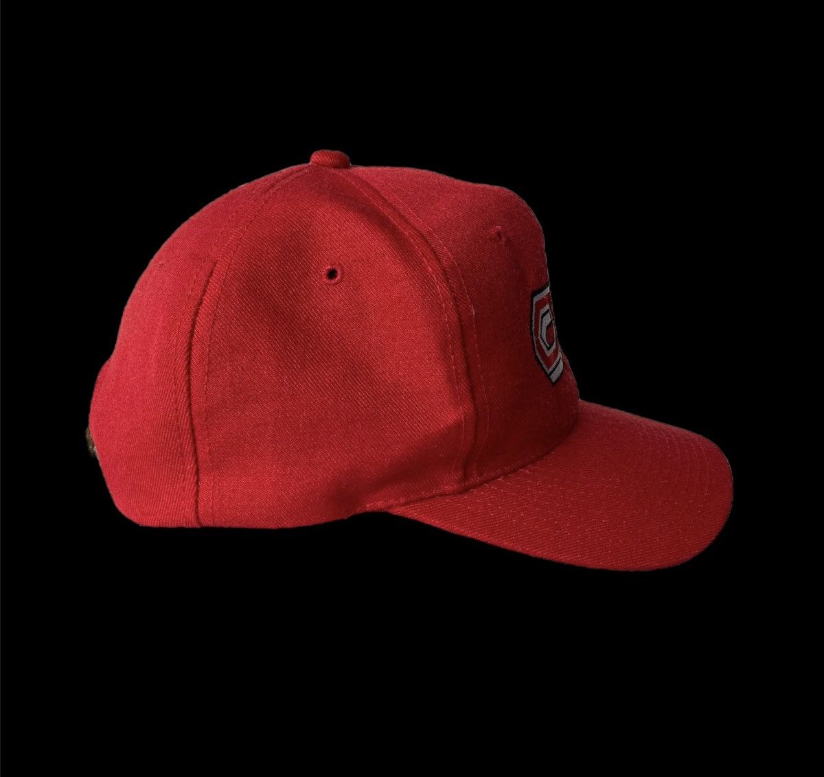 Vintage Vintage 90s OG Red SnapBack Cap Youngan Hat Hiphop Rap kush Size ONE SIZE - 3 Thumbnail