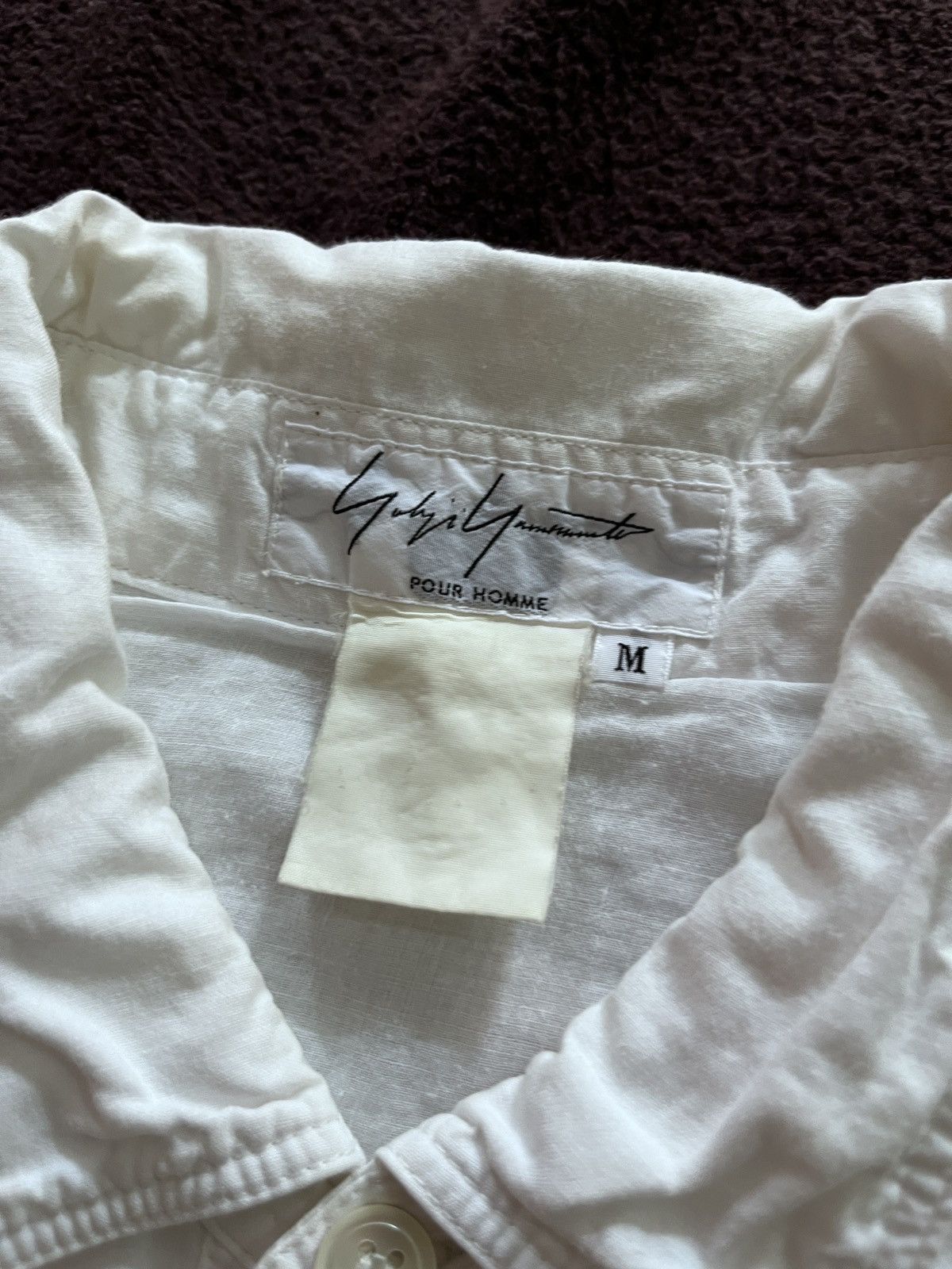Yohji Yamamoto 1980s Yohji yamamoto Double layer down shirt Size US M / EU 48-50 / 2 - 7 Thumbnail