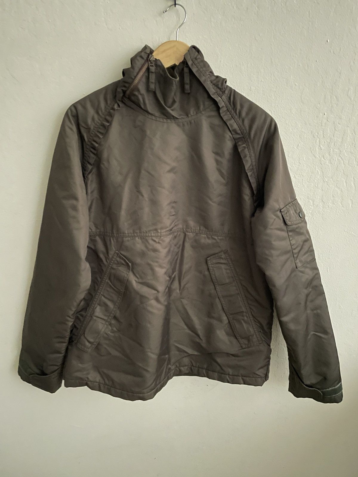 image of Dezert Nylon Anorak in Olive, Men's (Size Medium)