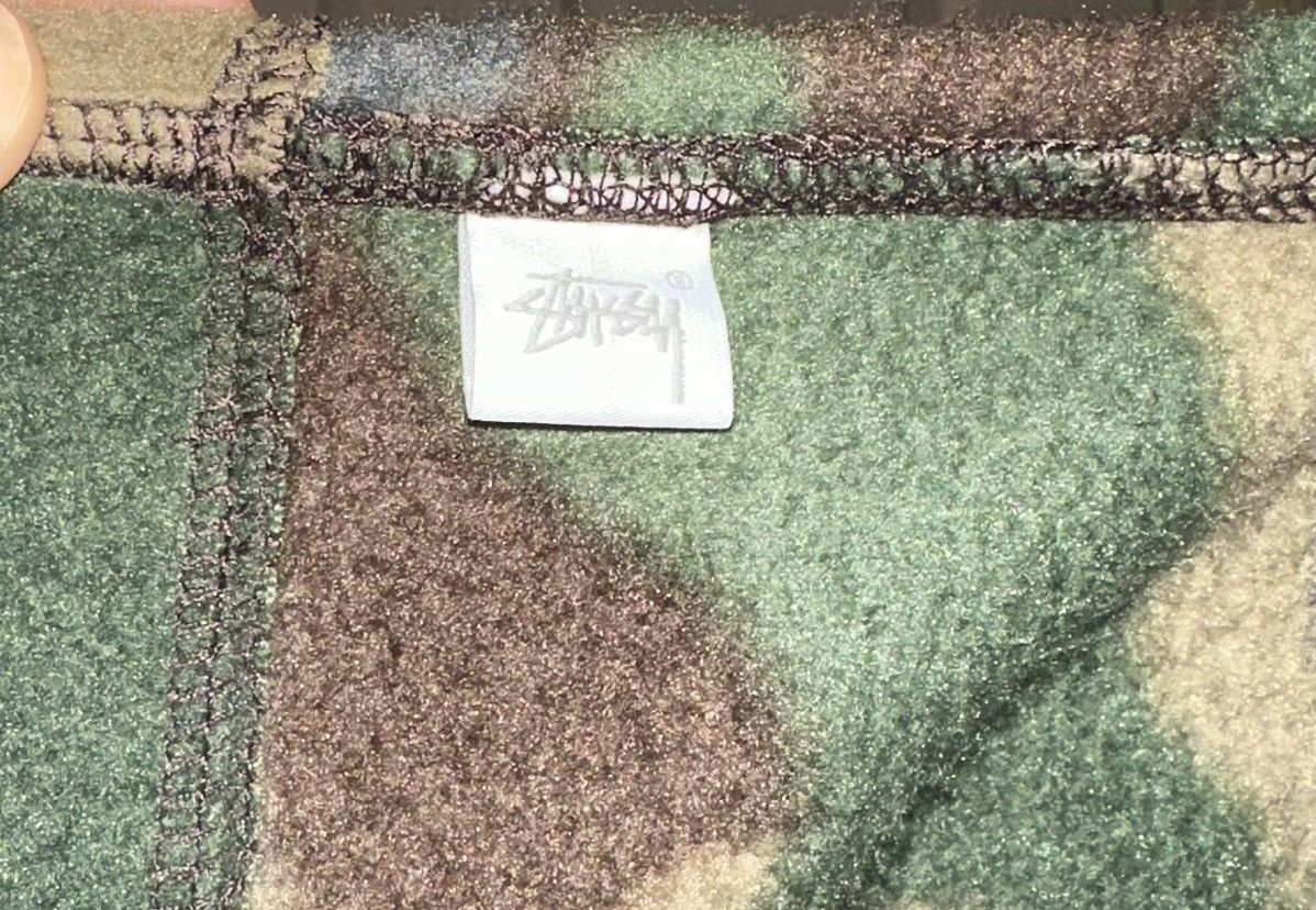 Stussy Stussy Camo Fleece Zip Up Shirt Size US M / EU 48-50 / 2 - 6 Thumbnail