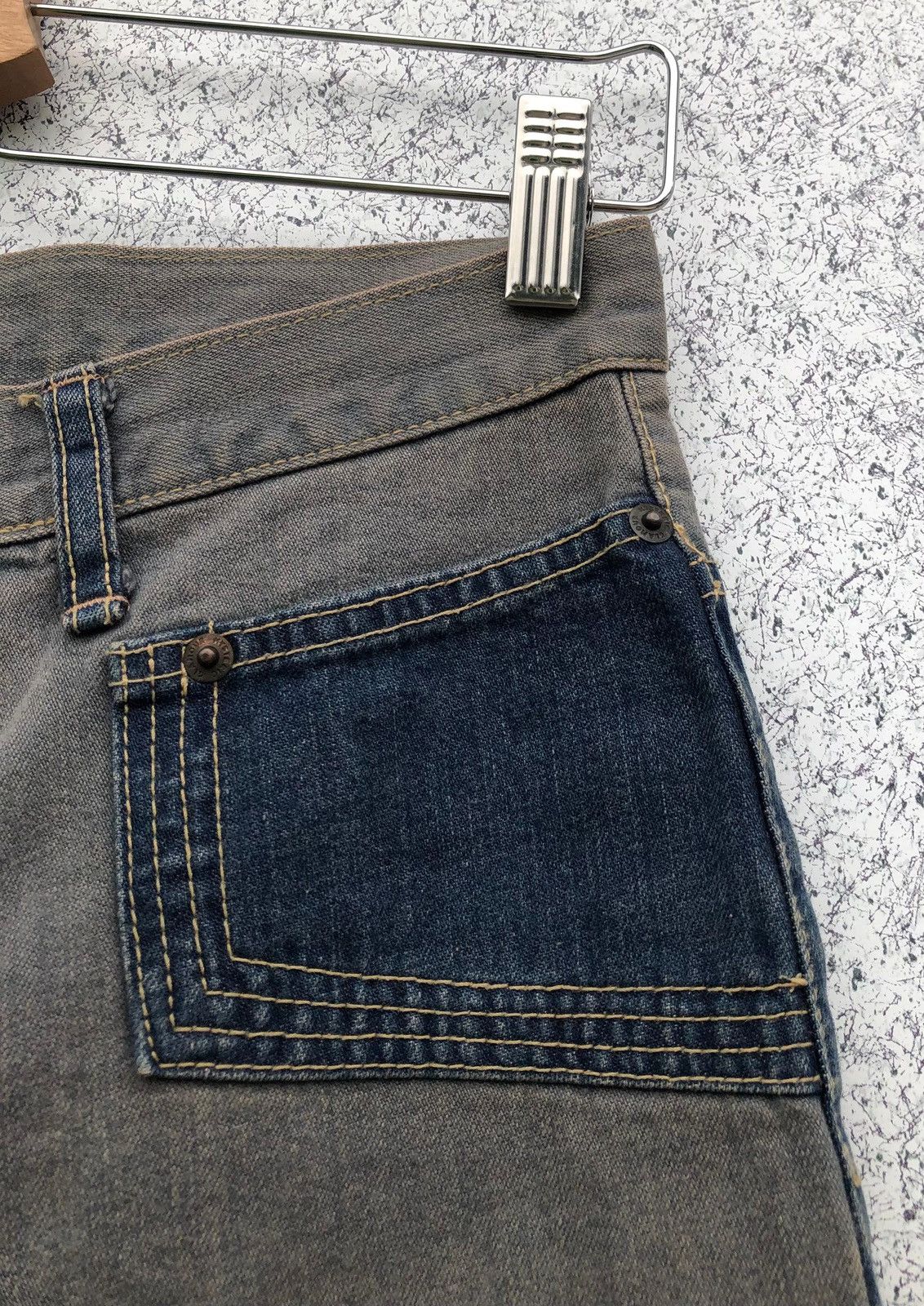 Hysteric Glamour × Vintage Vintage Hysteric Glamour Patchwork Denim Size 28" / US 6 / IT 42 - 5 Thumbnail