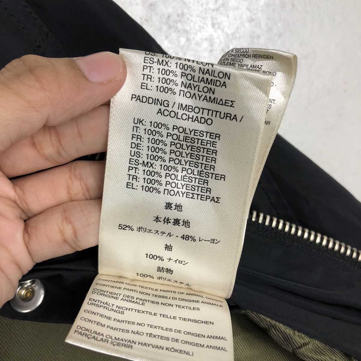 Diesel 🔥Biker Jacket Diesel Zipper Jacket Bondage Parachute Design Size US XXL / EU 58 / 5 - 24 Thumbnail