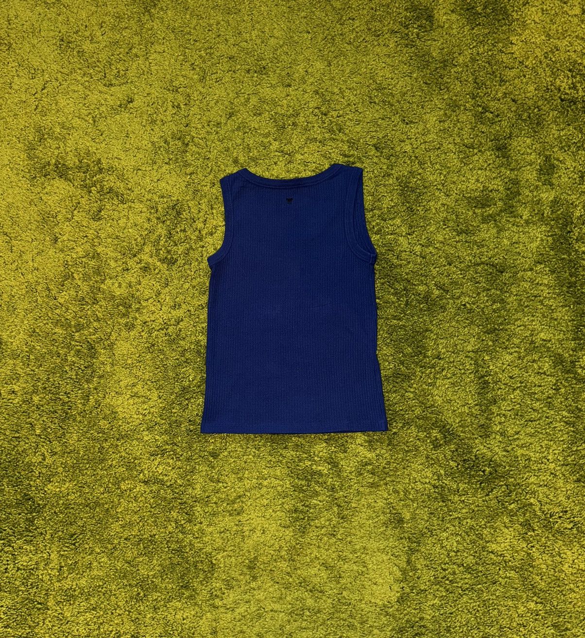 Designer × Max Mara × Weekend Max Mara Max Mara Weekend avant garde ribbed tank top Size M / US 6-8 / IT 42-44 - 2 Thumbnail
