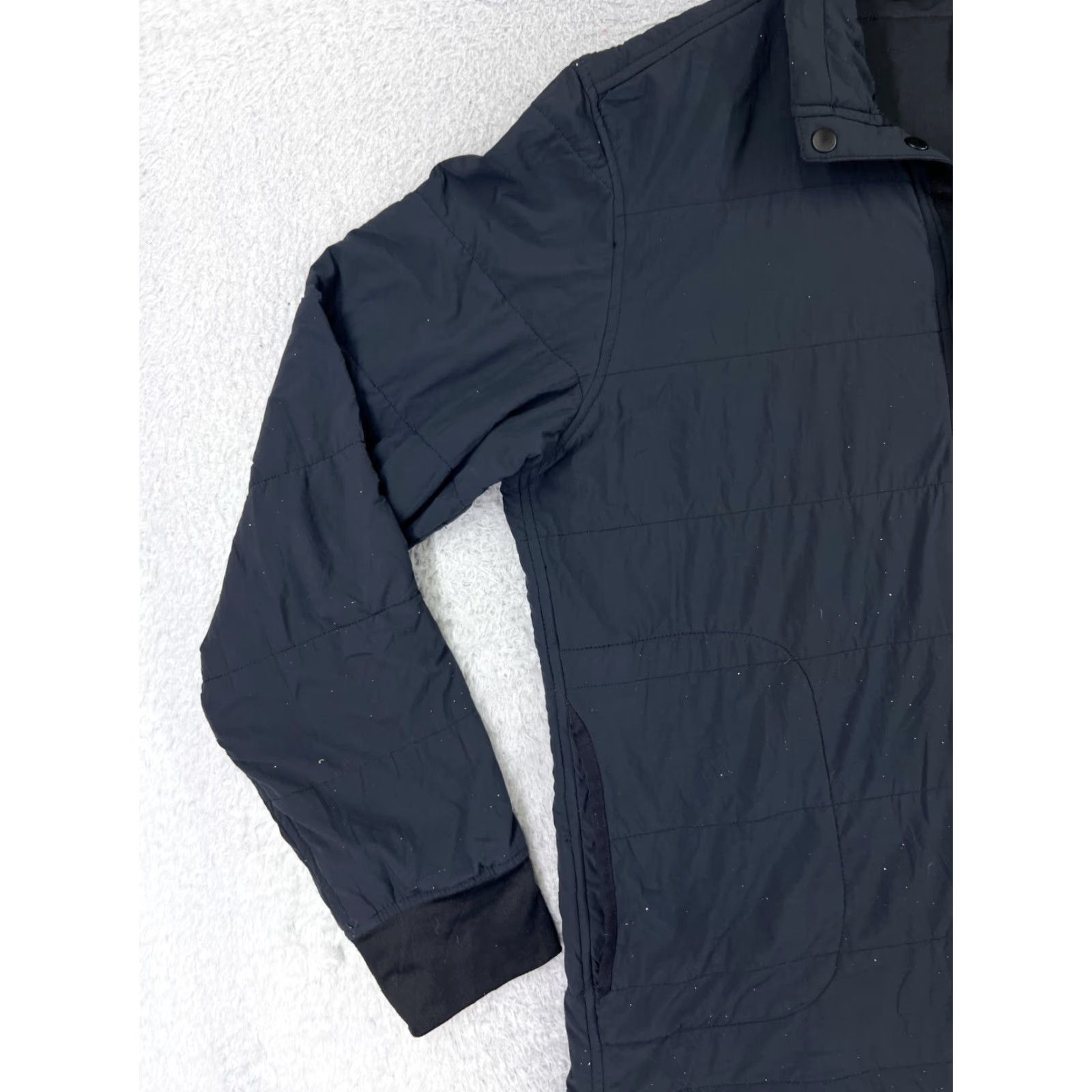 The North Face The North Face Sweater Mens XL Black 1/4 Button Pocket Polyester Knit Mock Neck Pullover Size US XL / EU 56 / 4 - 6 Thumbnail