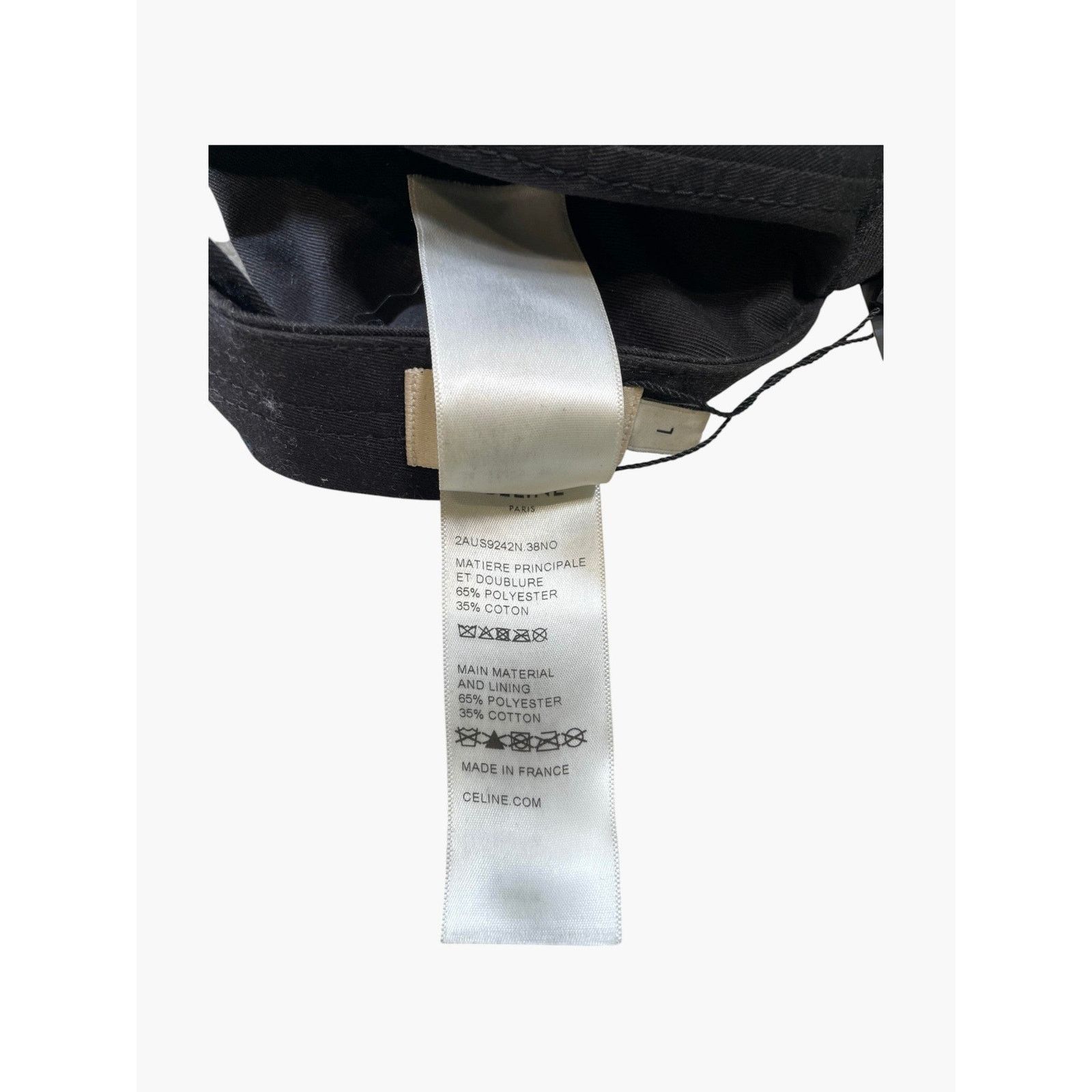 Celine Celine Black & White Hat Size ONE SIZE - 6 Thumbnail