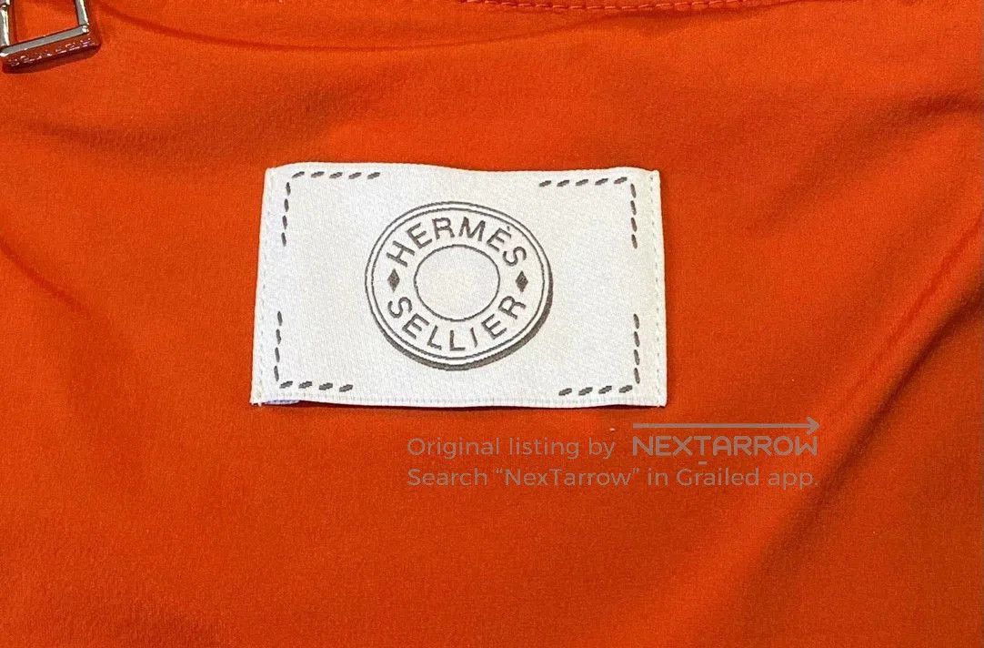 Hermes Hermes Orange Down Jacket XS. Size US XS / EU 42 / 0 - 5 Thumbnail