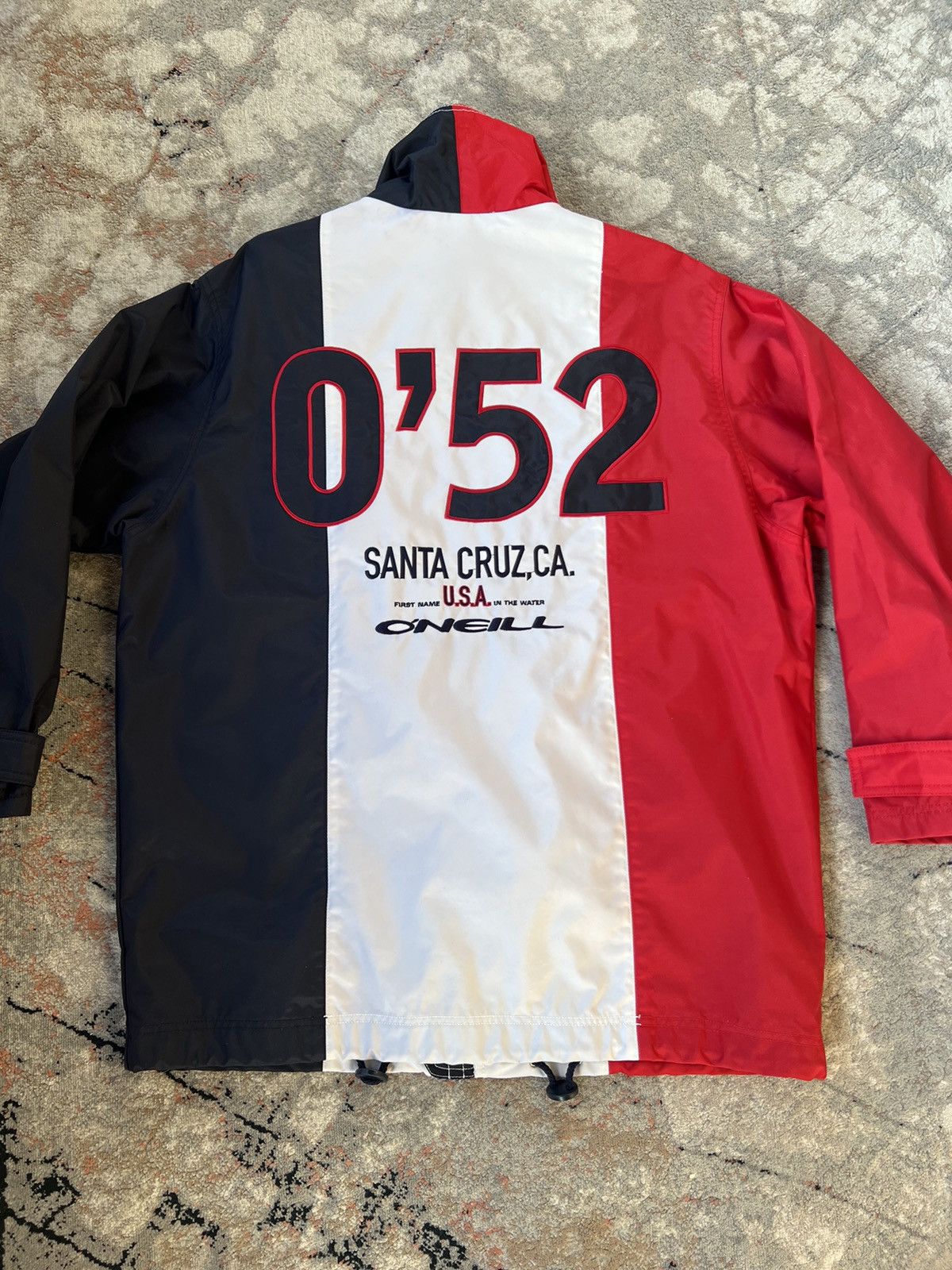 image of Oneill x Santa Cruz O'neill 0'52 Nautic Santa Cruz Usa Vintage Jacket, Men's (Size Small)