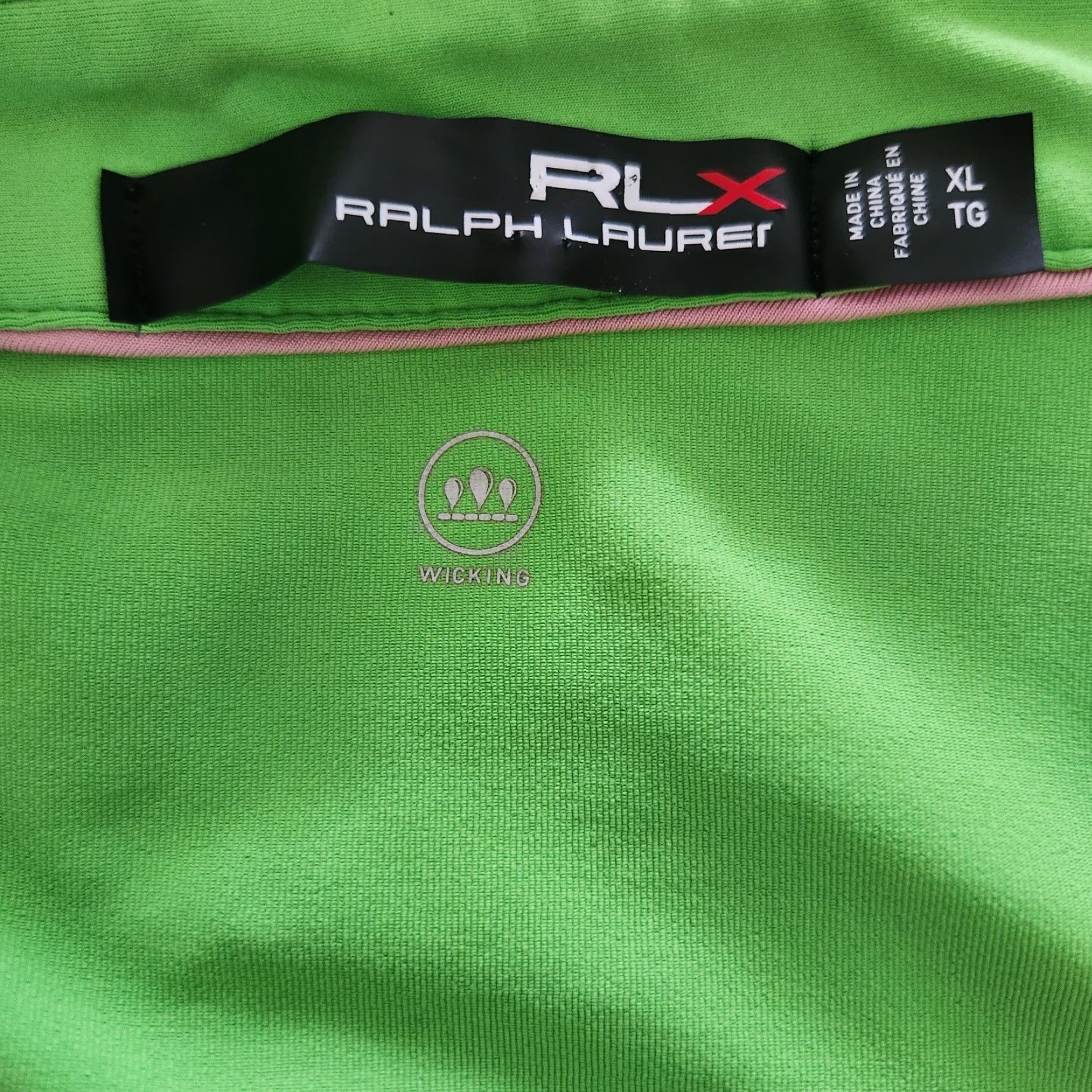 Ralph Lauren Ralph Lauren RLX Polo Shirt Golf Room Academy NBC Mens XL Green Wicking Rare Size US XL / EU 56 / 4 - 8 Thumbnail