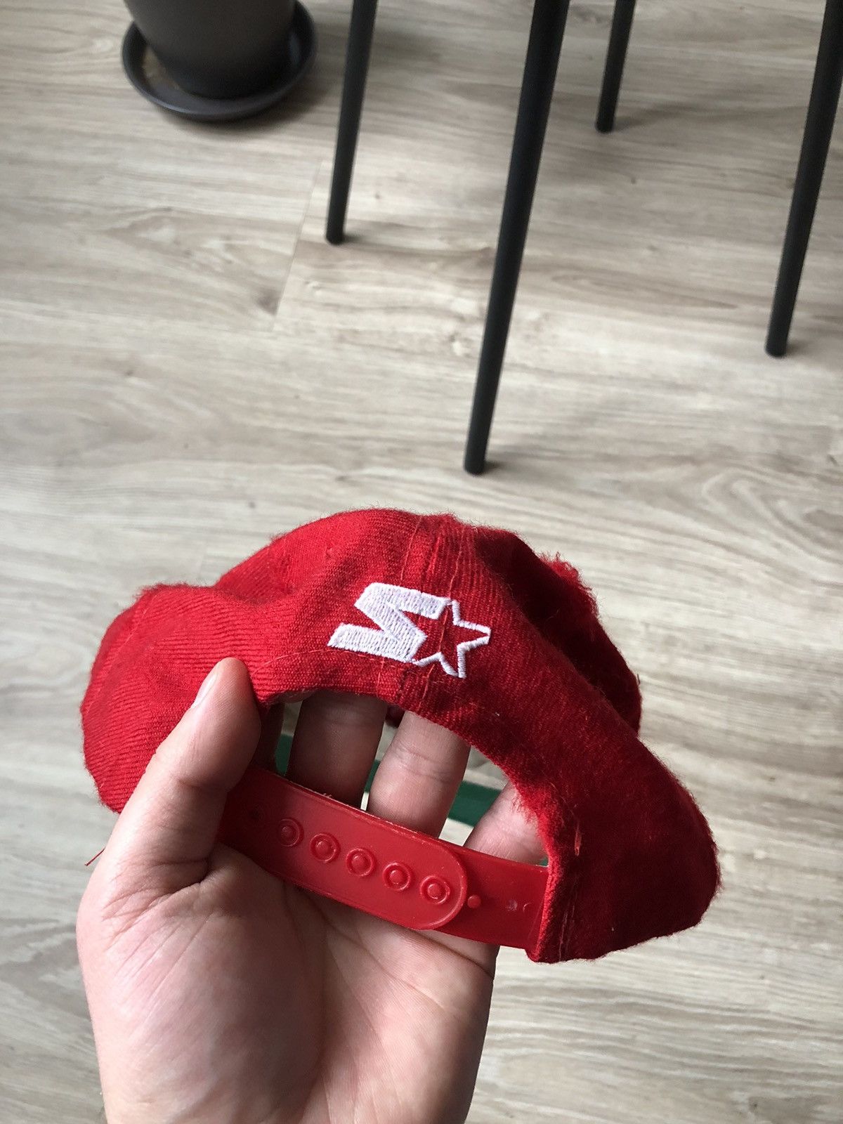 NBA × Starter × Vintage Vintage Starter Chicago Bulls NBA Cap Size ONE SIZE - 4 Thumbnail
