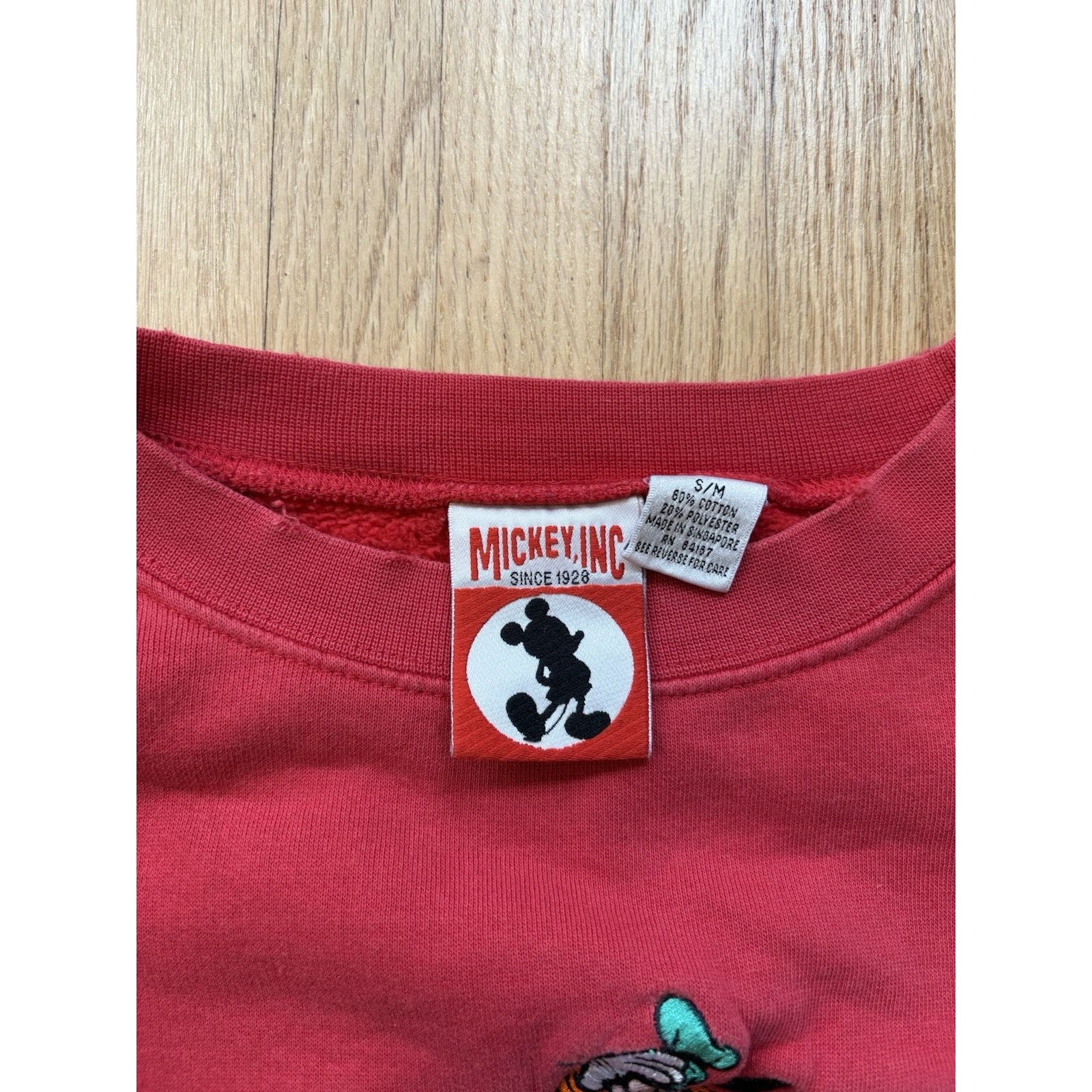 Disney Vintage 90s Walt Disney World S/M Distressed Crewneck Size US M / EU 48-50 / 2 - 8 Thumbnail