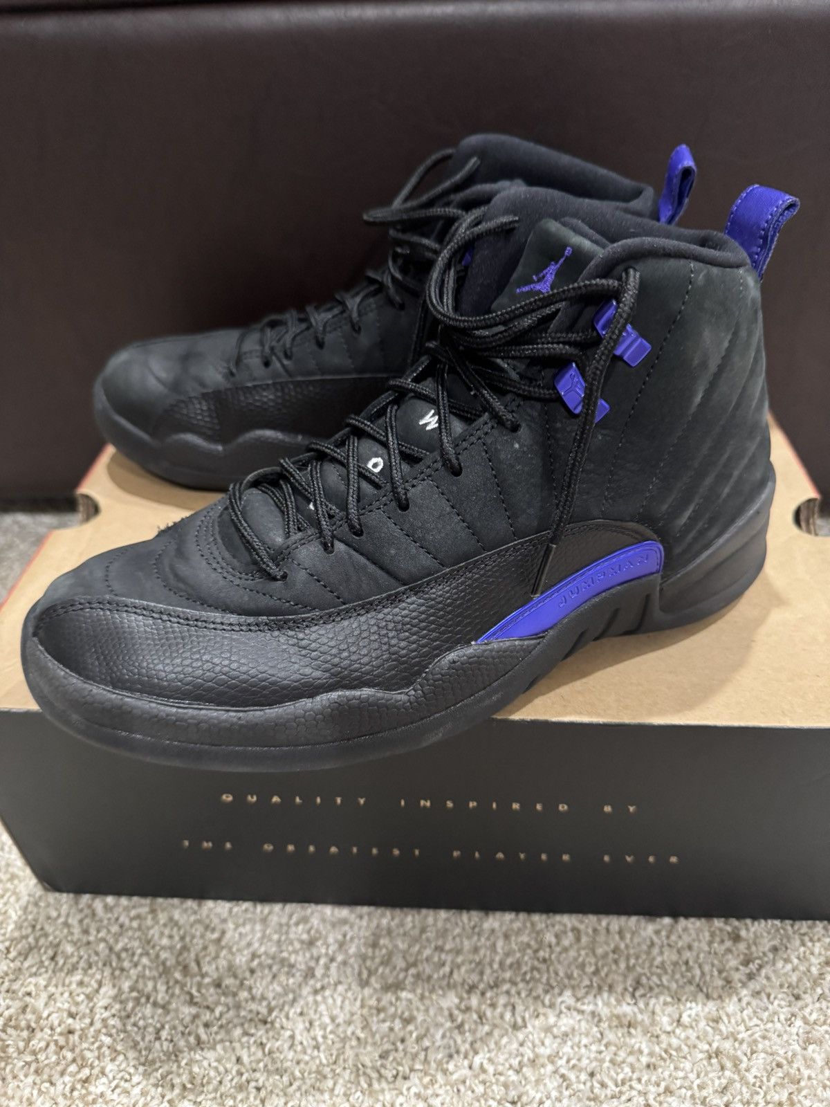 Jordan Brand Jordan 12 Purple Concord Size US 9 / EU 42 - 4 Thumbnail