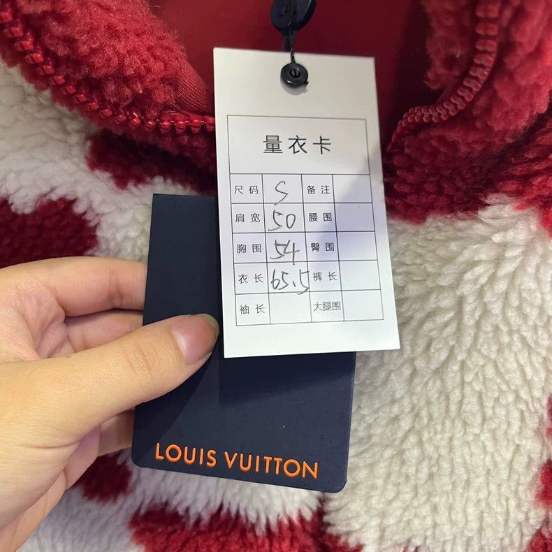 Louis Vuitton Louis Vuitton Checkerboard Logo Fleece Jacket-2506 Size US S / EU 44-46 / 1 - 2 Thumbnail