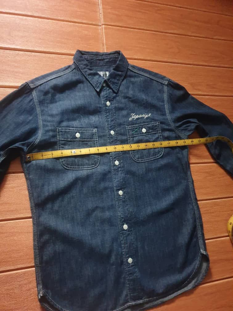 If Six Was Nine 💥Takeo kikuchi Japanese brand chambray shirt Size US M / EU 48-50 / 2 - 7 Thumbnail