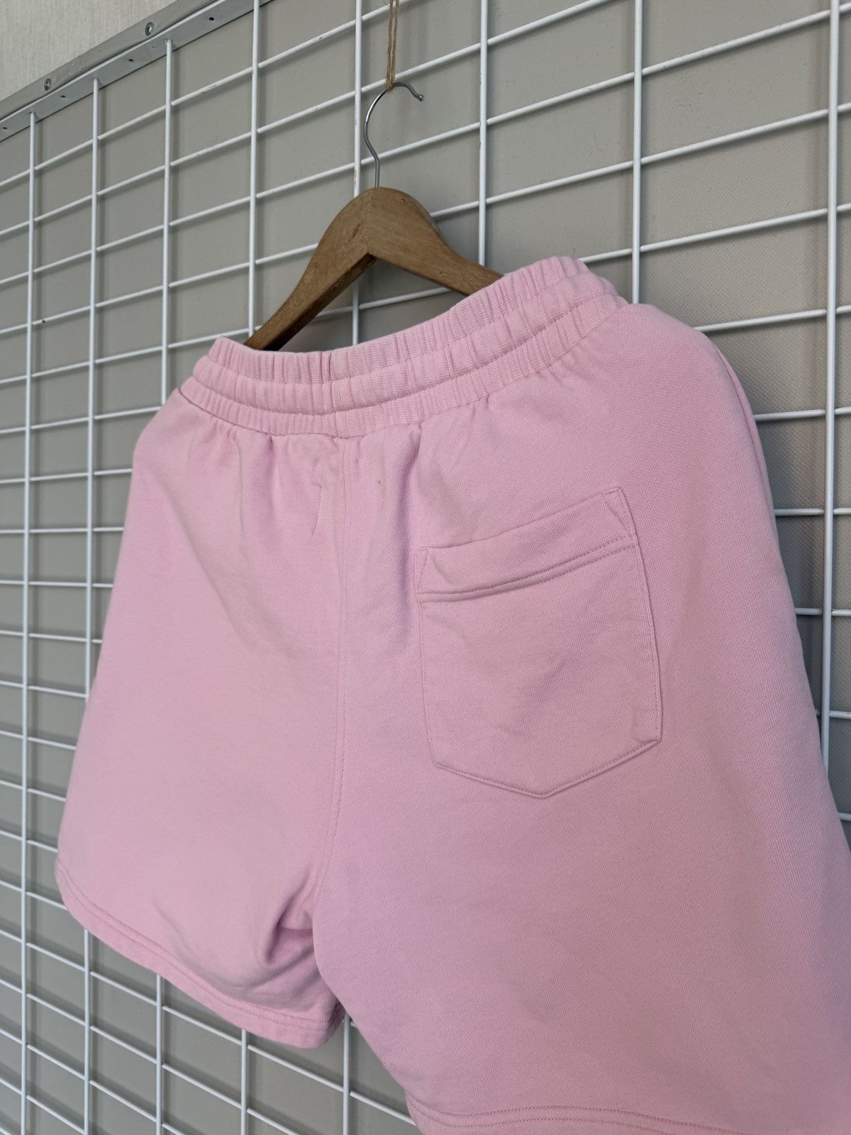 Casablanca Casablanca Logo Patch Pink Shorts Mens Size S Organic Cotton Size US 32 / EU 48 - 7 Thumbnail