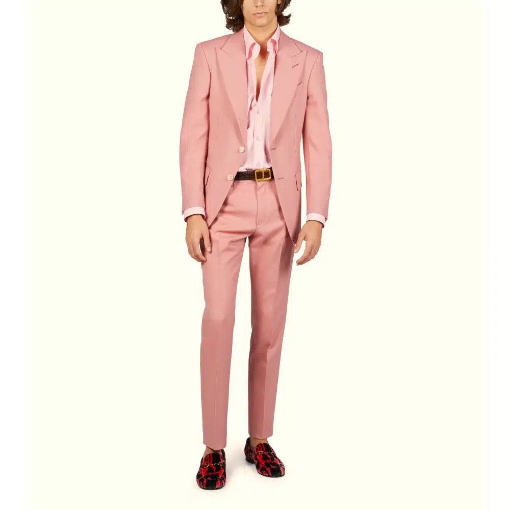 Tom Ford o1loc1c0325 PLAR06 Atticus Pant in Pink Size US 32 / EU 48 - 1 Preview