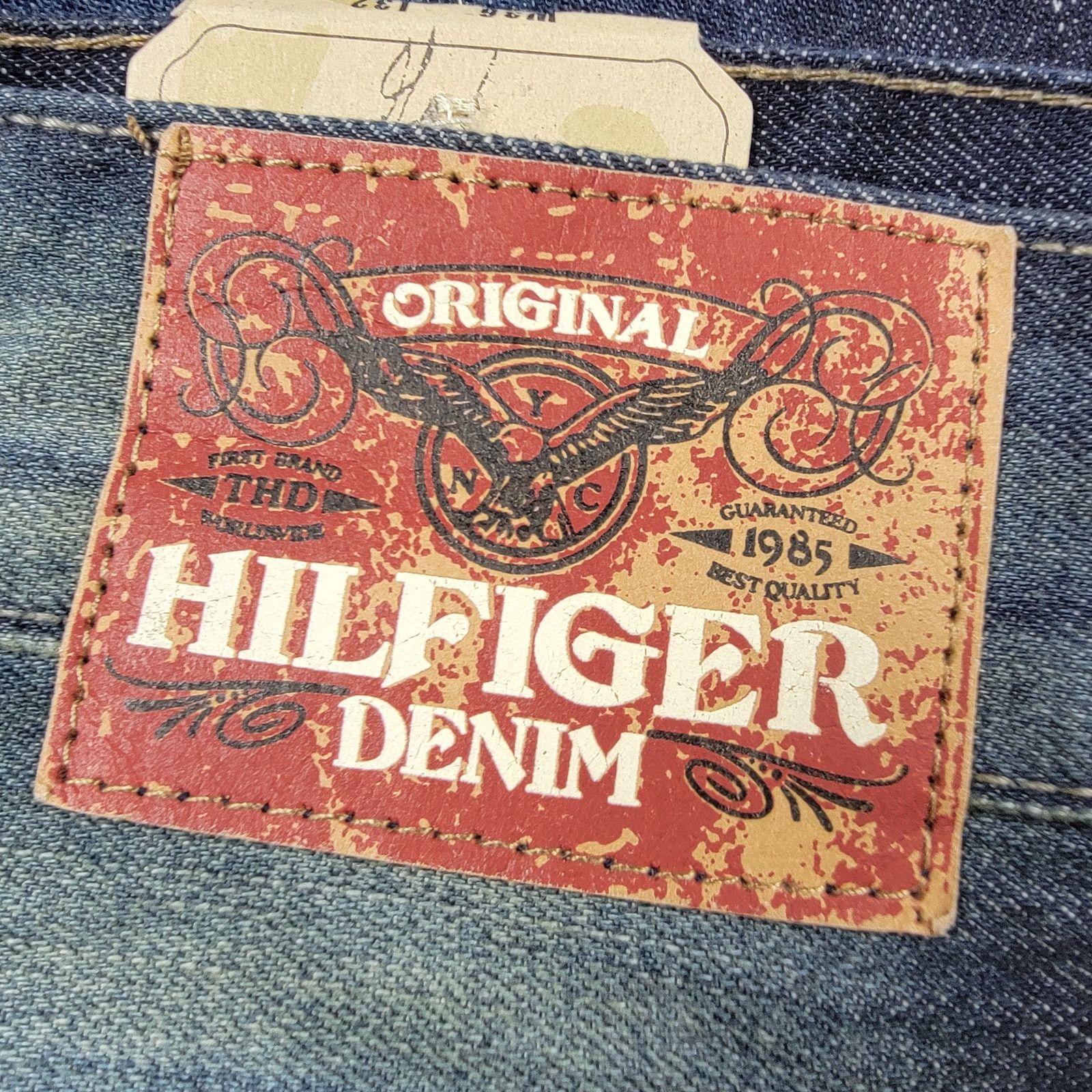Tommy Hilfiger Tommy Hilfiger Denim Destruction Abrasion Blue Mens Sz 34x32 Size US 36 / EU 52 - 5 Thumbnail