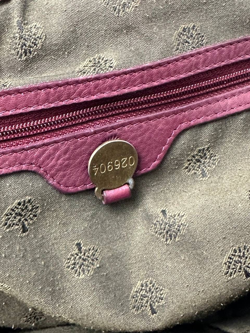 Mulberry Vintage Mulberry Leather Cherry Bag 00s Size ONE SIZE - 19 Thumbnail