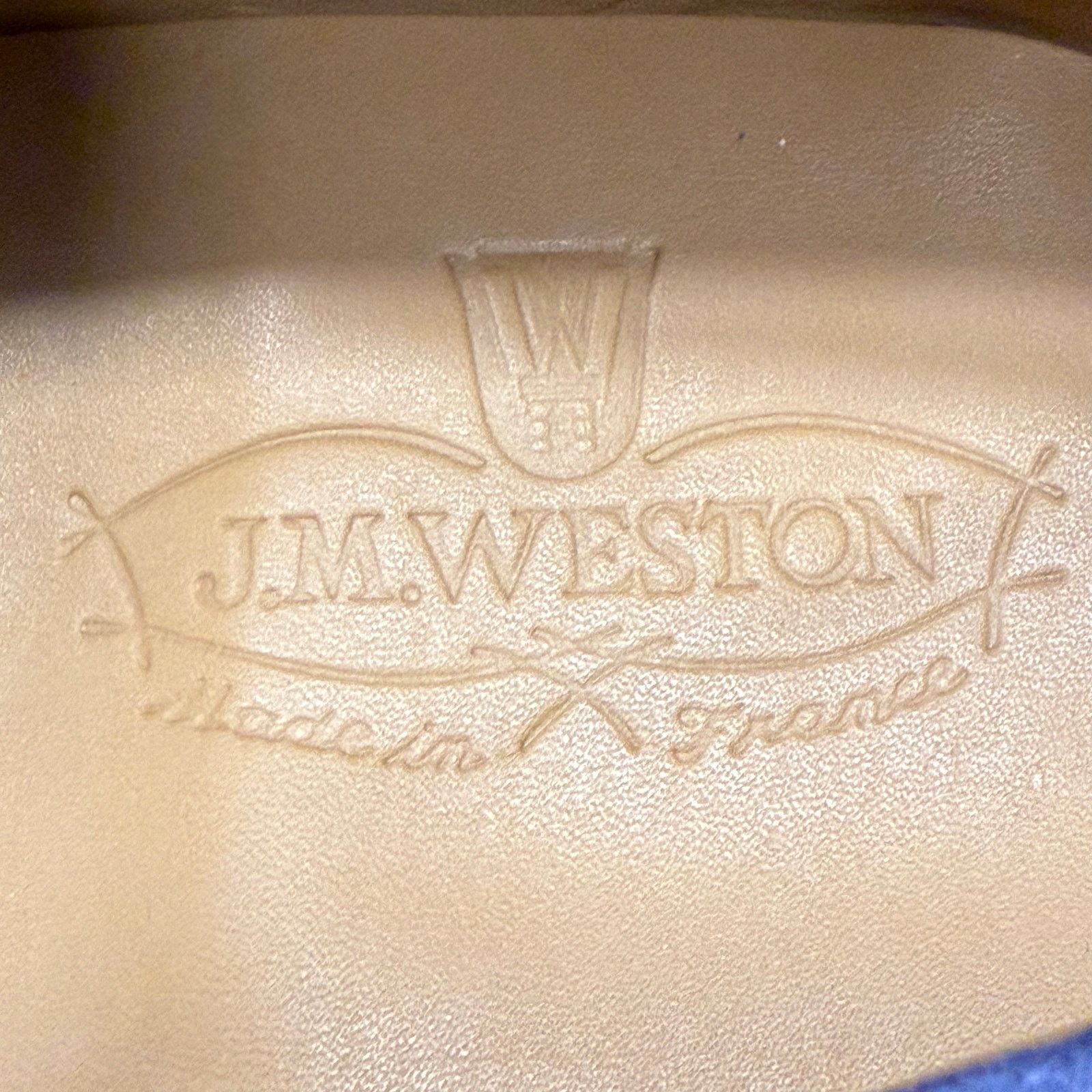 J.M. Weston JM Weston 180 Blue & White Penny Loafers Size 9.5US / 8.5UK Size US 9.5 / EU 42-43 - 10 Thumbnail